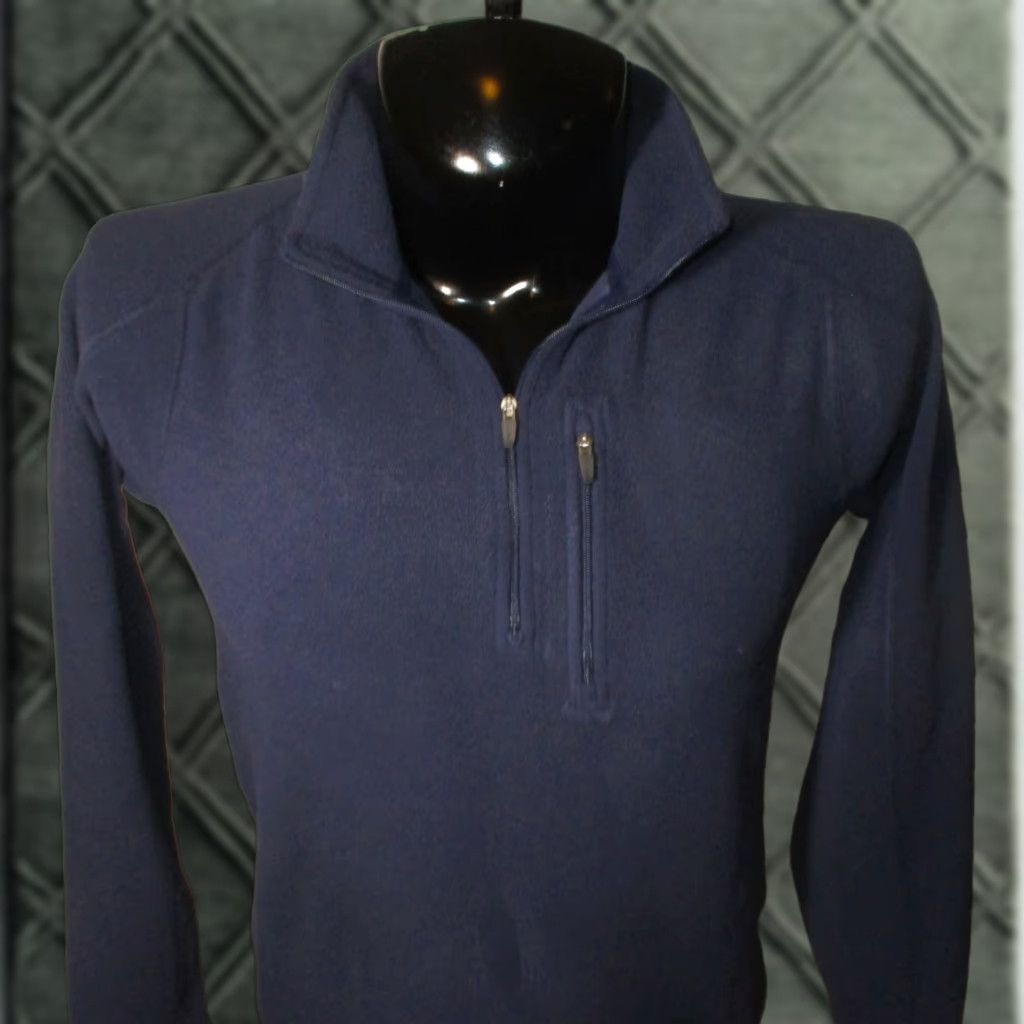 Vintage L.L. BEAN Blue Long Sleeve Fleece 1/2 Zip Jersey Size S Men's Jersey Fleece Activewear Blue 1/2 Zip L.L. Bean Mens S Long Sleeve Jersey Size US S / EU 44-46 / 1 - 1 Thumbnail