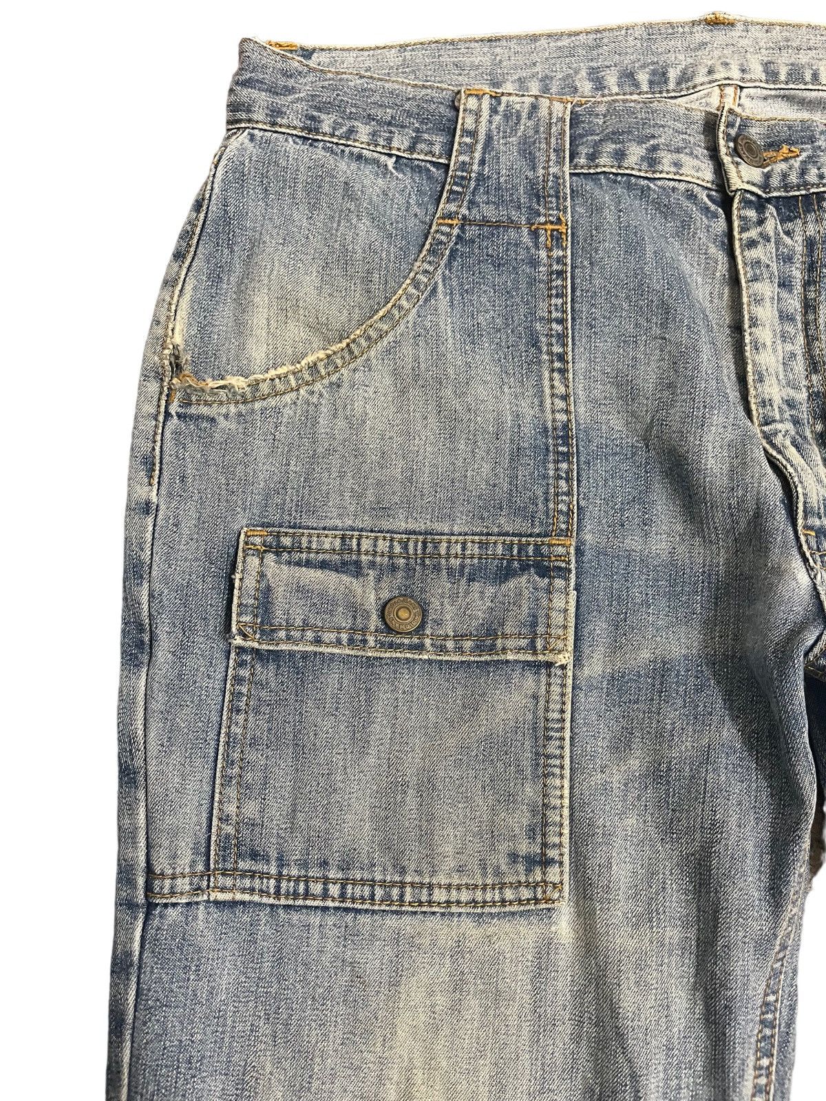 Jun Takahashi × Uniqlo × Vintage Vintage Uniqlo Bush Pants Jeans Size US 34 / EU 50 - 3 Thumbnail
