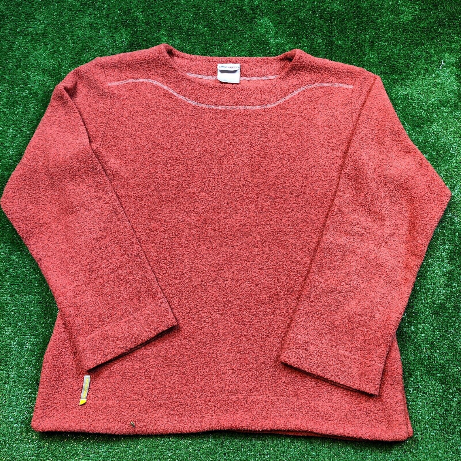 Reebok Vintage Reebok Sweater Fleece Womens XL Coral Orange Size XL / US 12-14 / IT 48-50 - 1 Preview