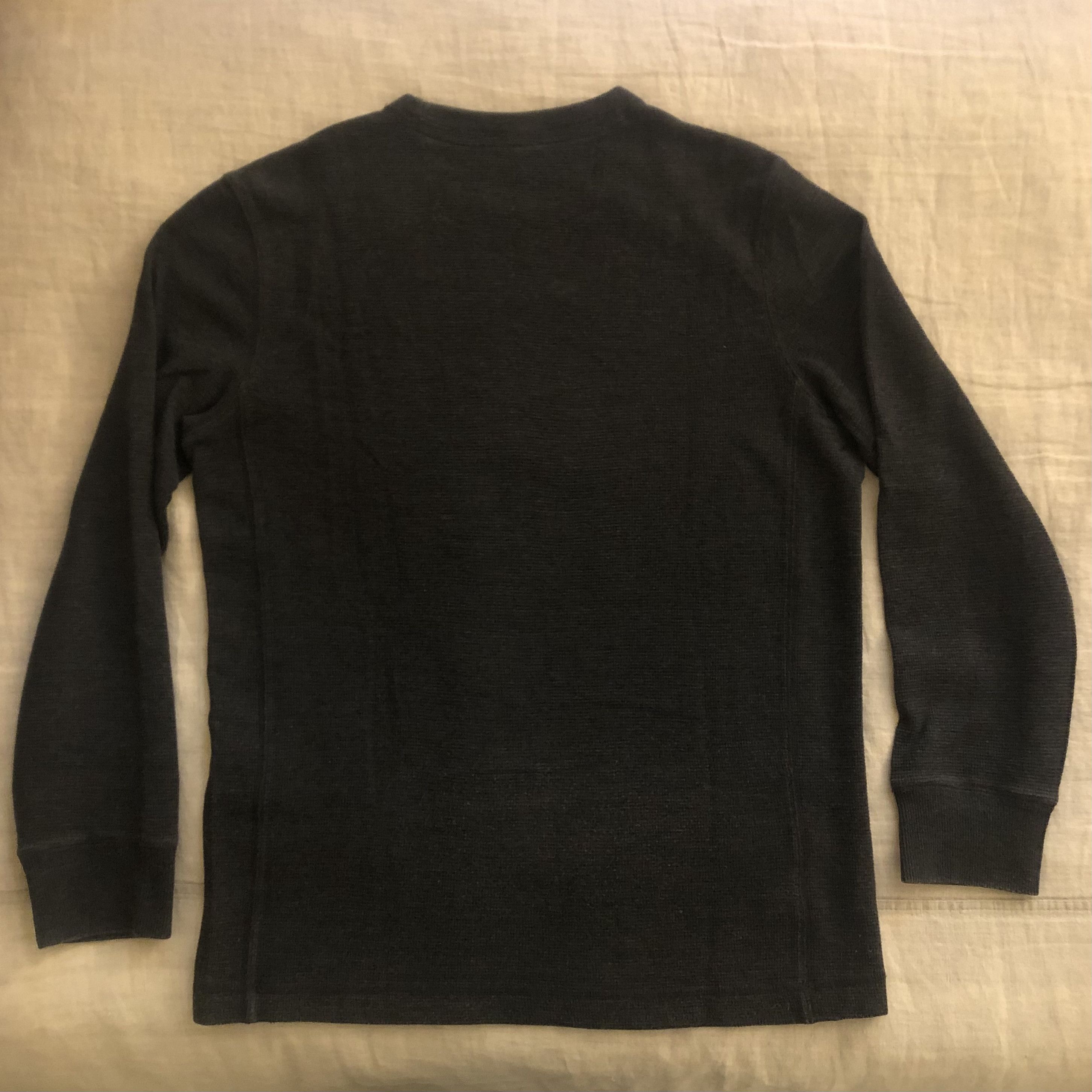 Eddie Bauer Eddie Bauer Charcoal Thermal Crewneck Size US M / EU 48-50 / 2 - 2 Thumbnail