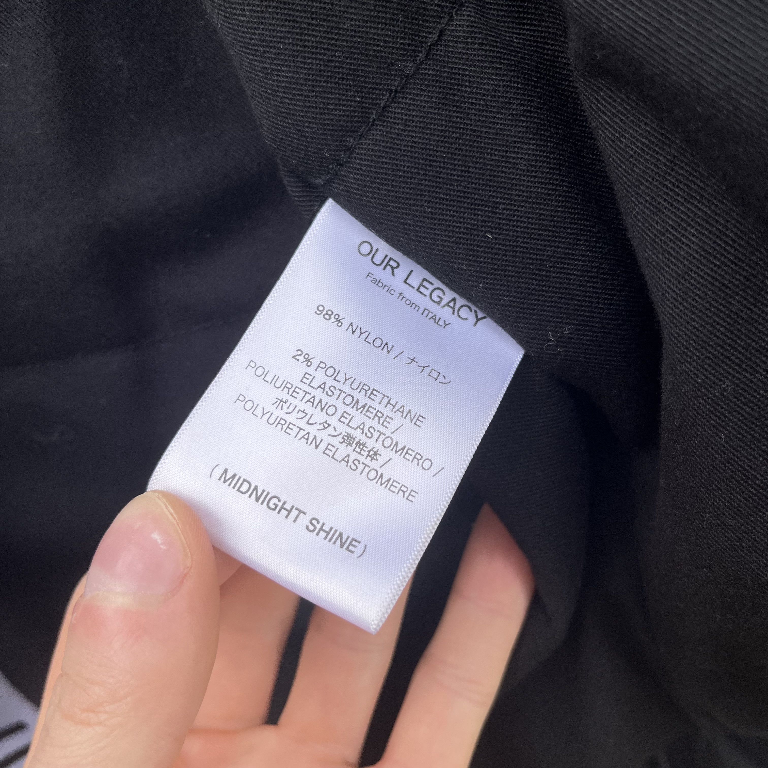 Our Legacy Midnight Shine Bomber Jacket Size US S / EU 44-46 / 1 - 6 Thumbnail