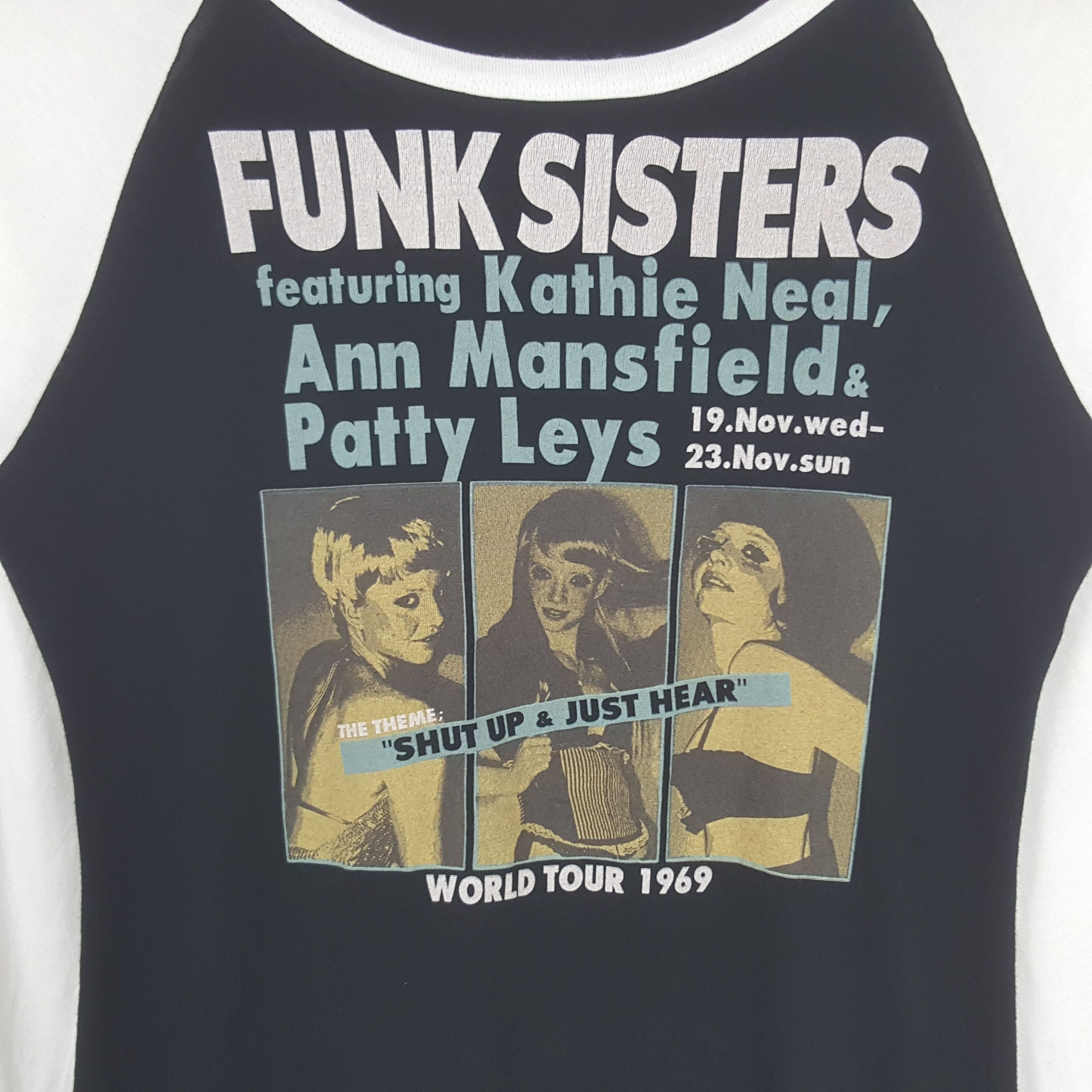 Japanese Brand Vintage SLY Funk Sisters Japanese Brand Tshirt 31 Size US XS / EU 42 / 0 - 2 Thumbnail
