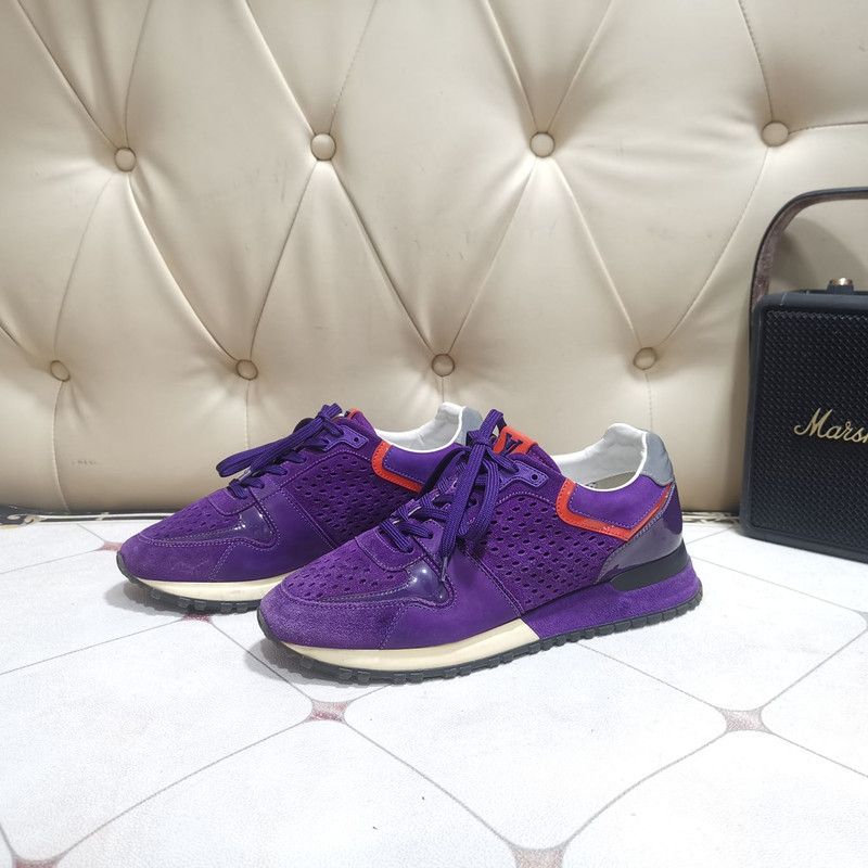 Louis Vuitton Louis Vuitton Purple Lifestyle Casual Sneakers 0079 Size US 5.5 / EU 38 - 1 Thumbnail
