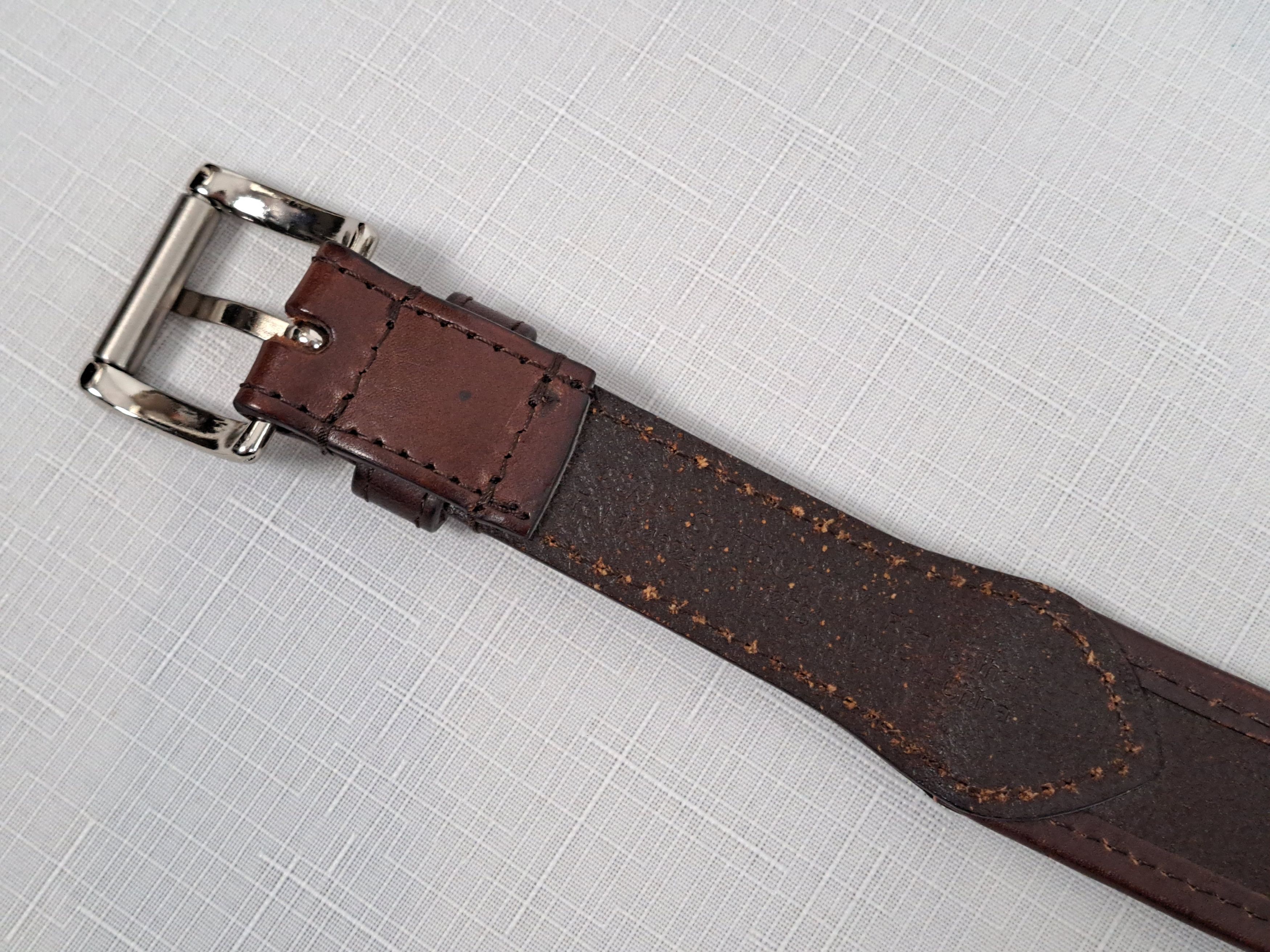 Suitsupply × Vintage Suitsupply vintage leather belt. Size ONE SIZE - 10 Thumbnail