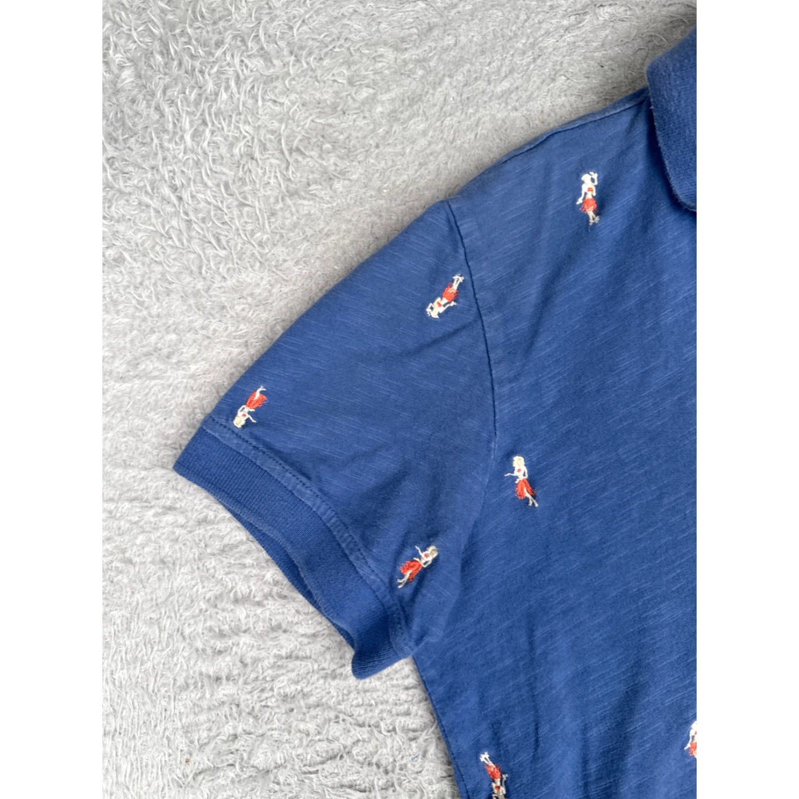Tommy Hilfiger Tommy Hilfiger Polo Shirt Men Small Blue 100% Cotton Slim Fit Polo Shirt Short Sleeve Mens Blue 80s 90s American Modern Vintage: No Size US S / EU 44-46 / 1 - 3 Thumbnail