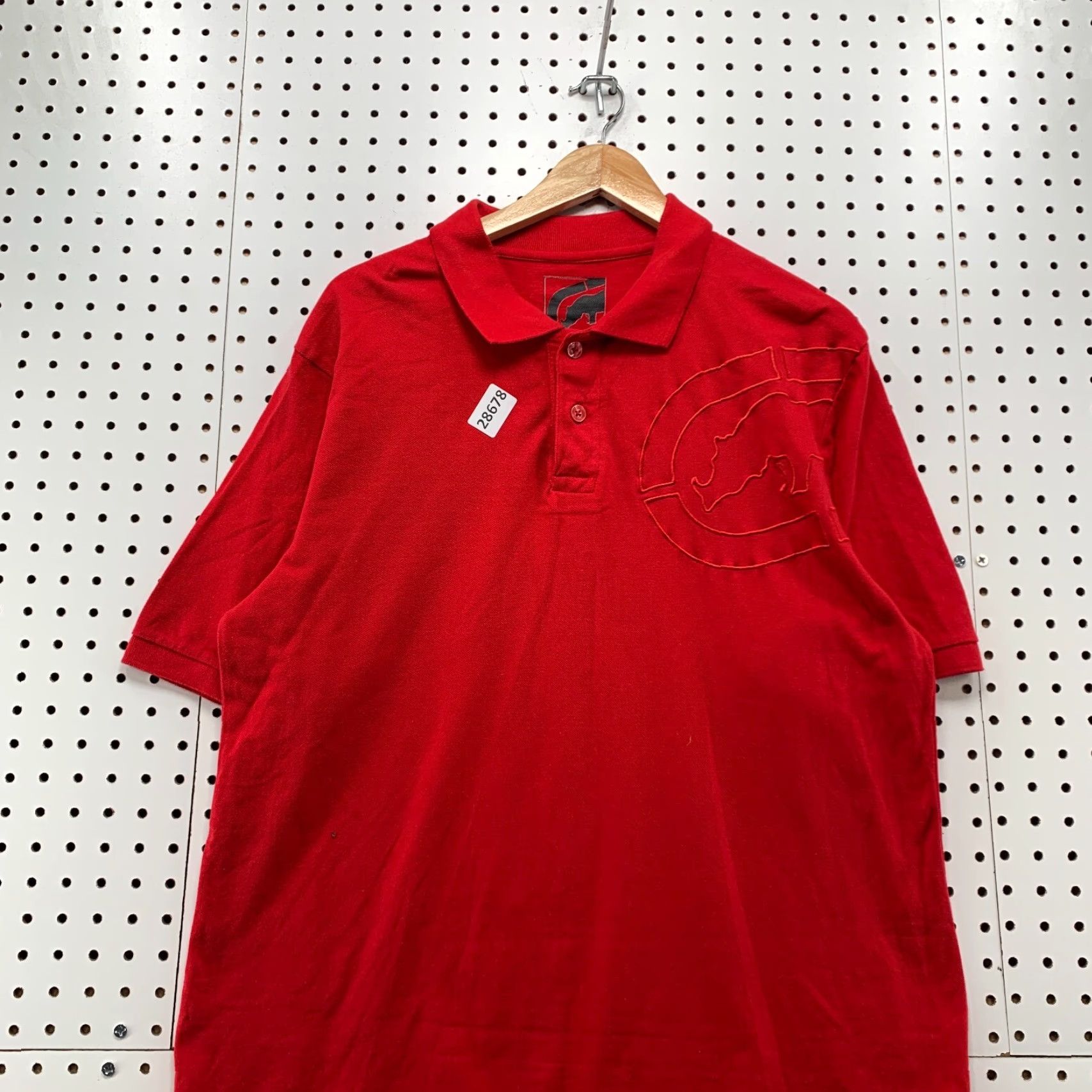 Ecko Unltd. VINTAGE ECKO UNLTD Polo Shirt Red RHINO Mens Large Short Sleeve 23x33.5 Size US L / EU 52-54 / 3 - 5 Thumbnail