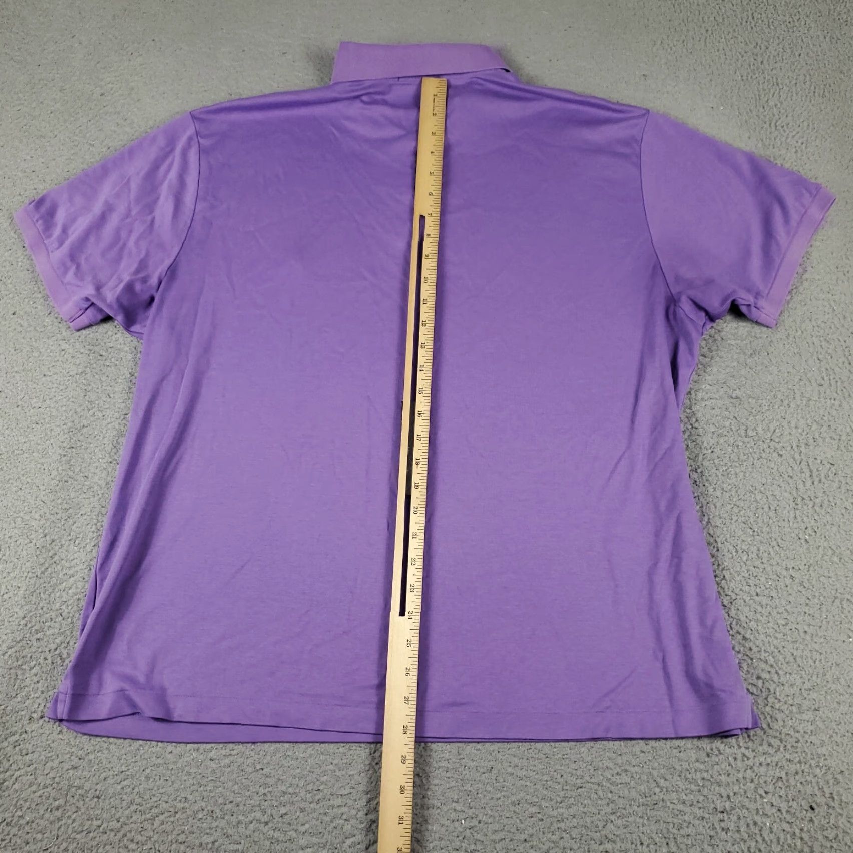 Ralph Lauren Ralph Lauren Polo Shirt Mens 2XB Purple Pony Casual Short Sleeve Polo Men's 2X Big & Tall Purple American Classic Preppy Sports Shirt Size US XXL / EU 58 / 5 - 4 Thumbnail
