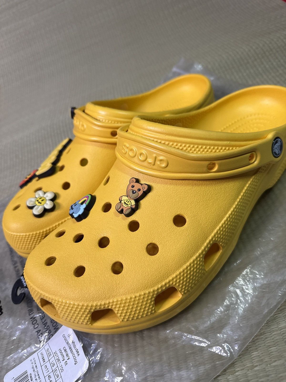 Drew House New Drew House Crocs 11 Yellow Missing Jibbitz Size US 11 / EU 44 - 3 Thumbnail
