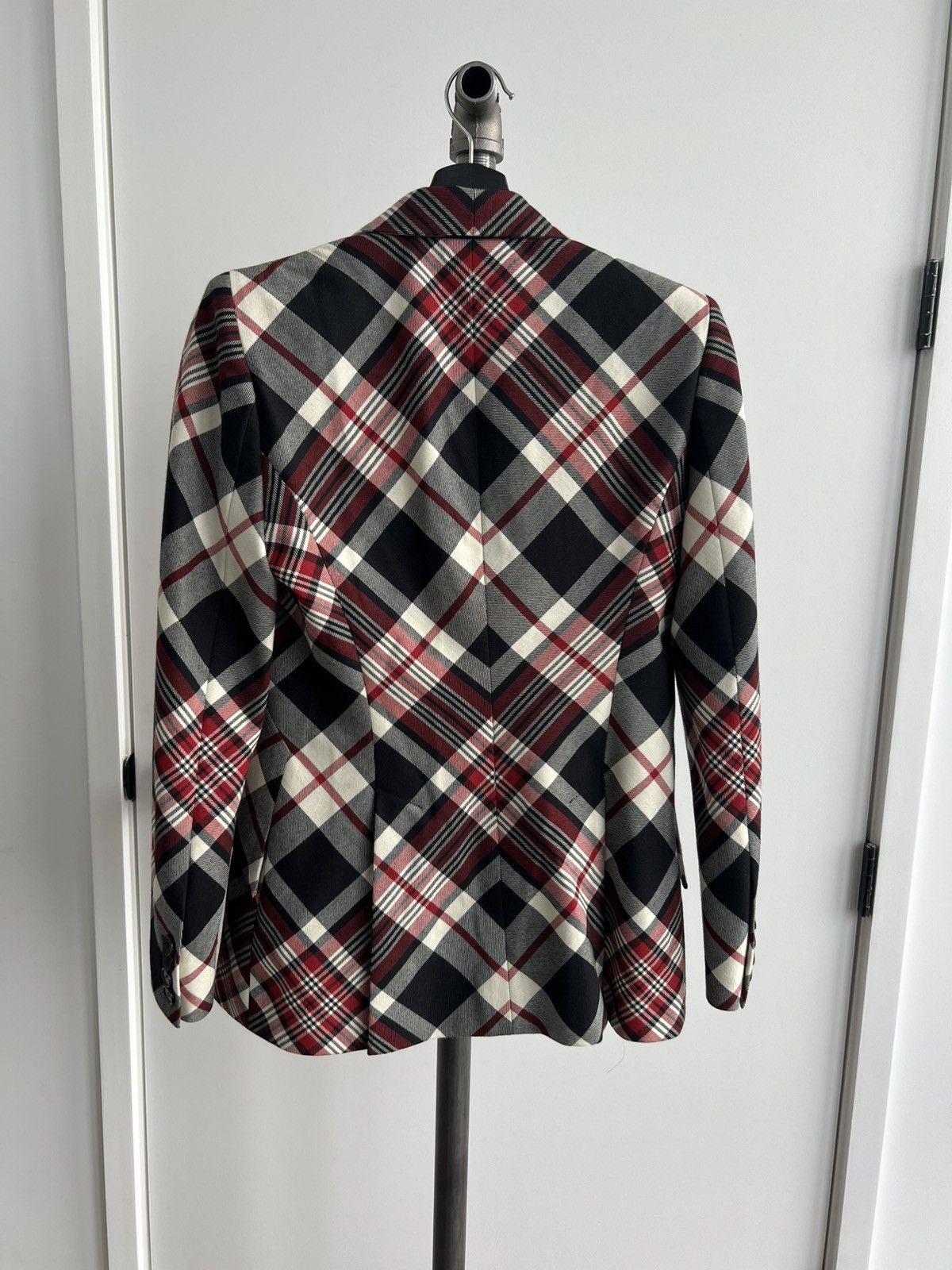 Alexander McQueen Tartan Blazer Size M / US 6-8 / IT 42-44 - 4 Thumbnail