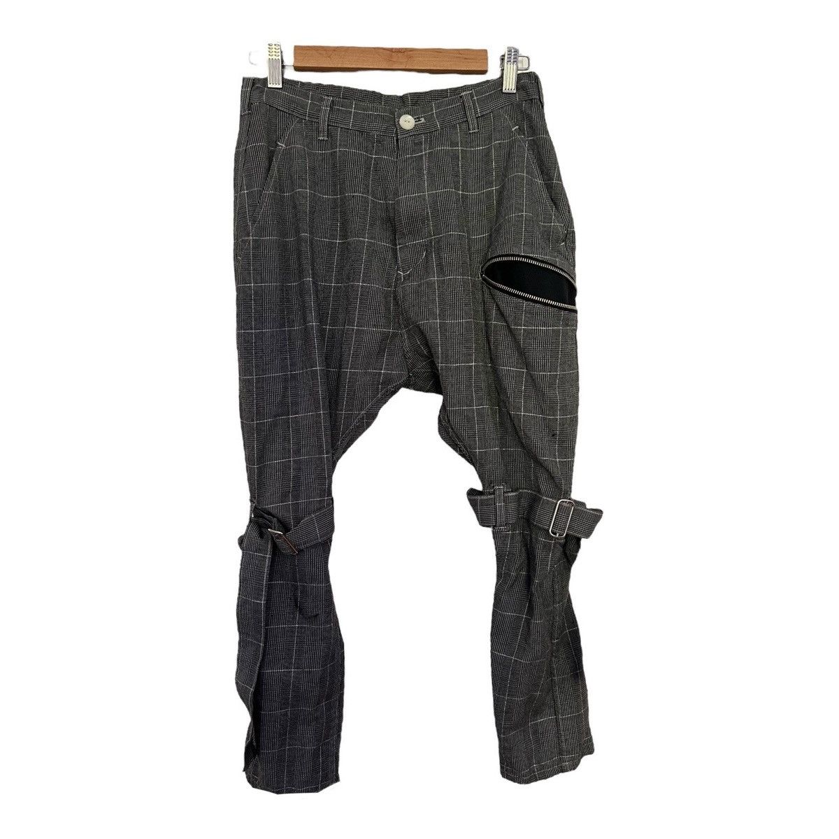 Sulvam Sulvam plaid bondage pants Size US 30 / EU 46 - 1 Thumbnail