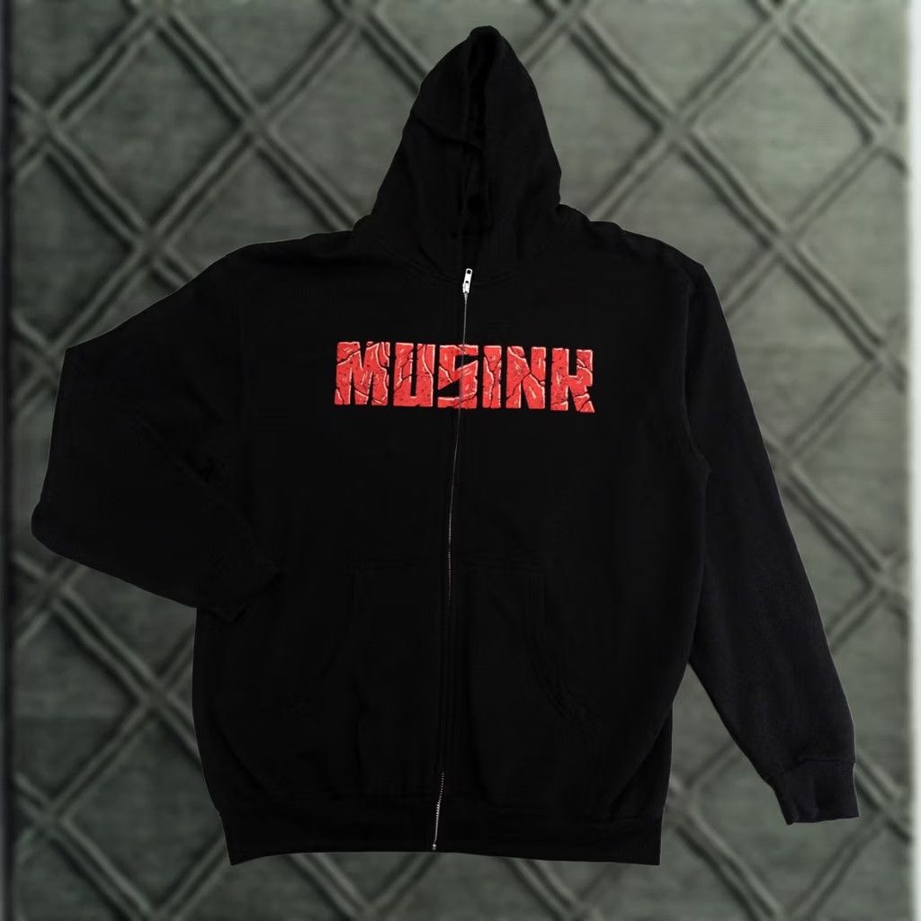 Barker Musink Festival Hoodie Adult XL Travis Barker 10th Annual Tattoo Music Zipper Size US XL / EU 56 / 4 - 1 Thumbnail