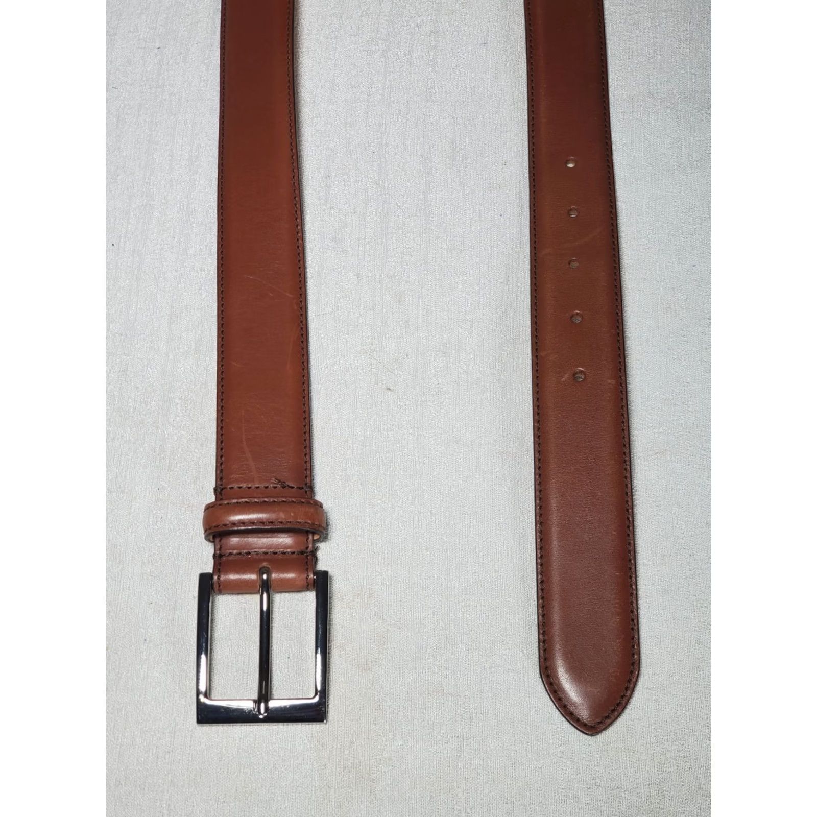 To Boot New York To Boot New York Dress Mens 44 Brown Adam Derrick Leather Belt Parma Tek Italy Men Size 44 - 5 Thumbnail
