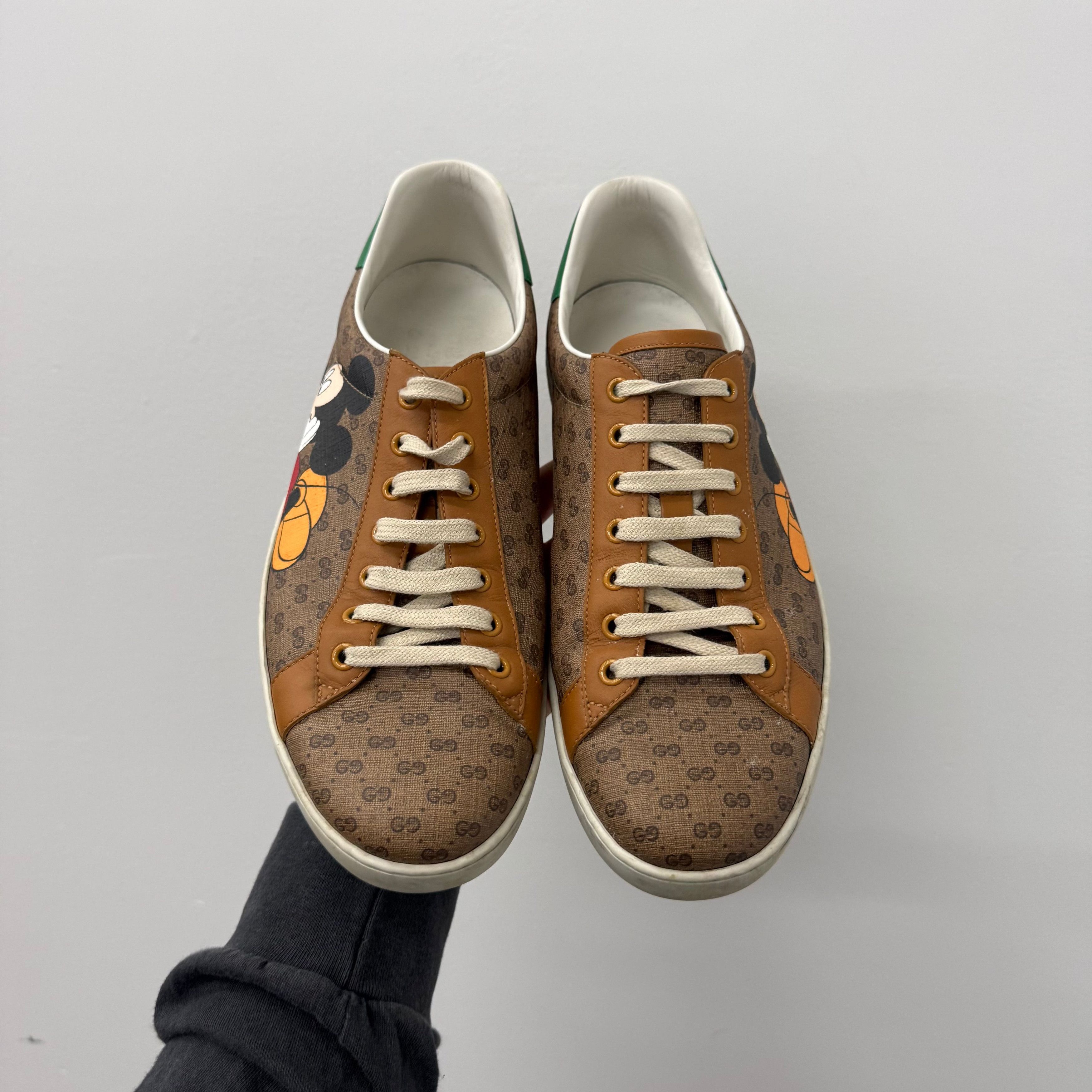 Gucci Gucci Mickey Mouse Trainer Sneakers - Size 10.5 Size US 10 / EU 43 - 2 Thumbnail