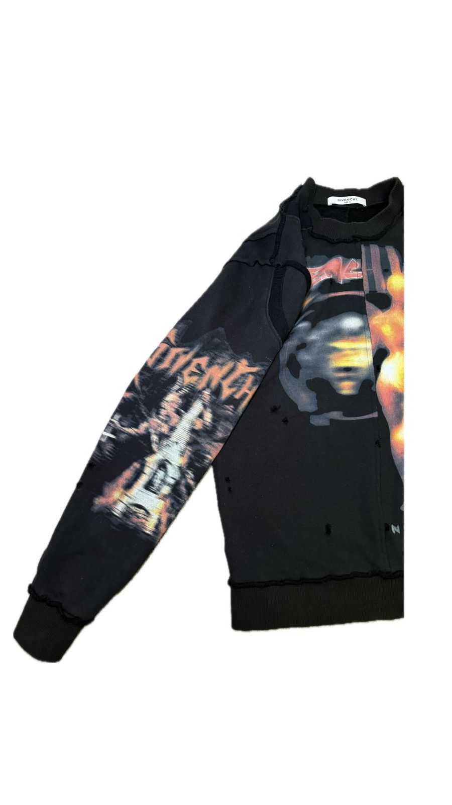 Designer × Givenchy × Vintage Givenchy Heavy Metal Sweatshirt Size US XS / EU 42 / 0 - 3 Thumbnail