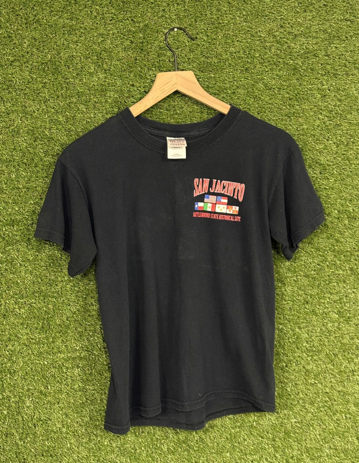 Vintage Vintage Gildan Battleship Navy Military Tee Youth Large Size US XXS / EU 40 - 4 Thumbnail