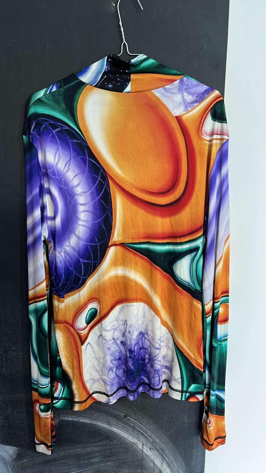 Dior Dior X Kenny Scharf silk turtleneck very rare sample Size US M / EU 48-50 / 2 - 2 Thumbnail