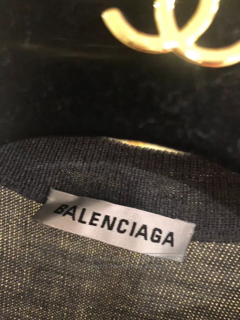 Balenciaga Balenciaga Gray Wool Sweater Size XXS / US 00 / IT 34 - 3 Thumbnail