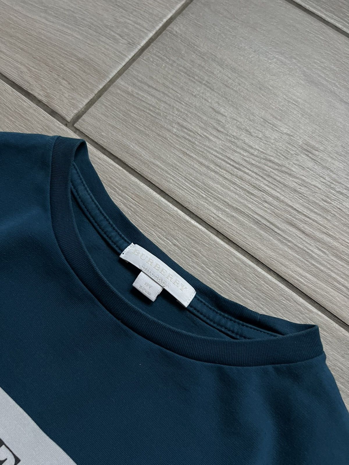 Burberry Burberry Long Sleeve Luxury Big Logo XS Rare Size US XXS / EU 40 - 4 Thumbnail