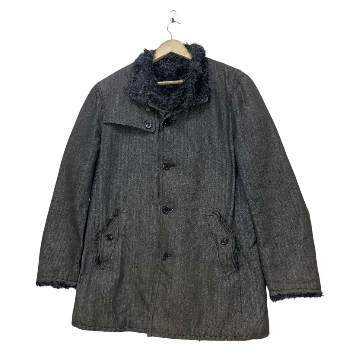 Comme Ca Ism × Japanese Brand Japanese Brand Comme Ca Ism Faux Fur Warm Jacket Size US M / EU 48-50 / 2 - 1 Thumbnail