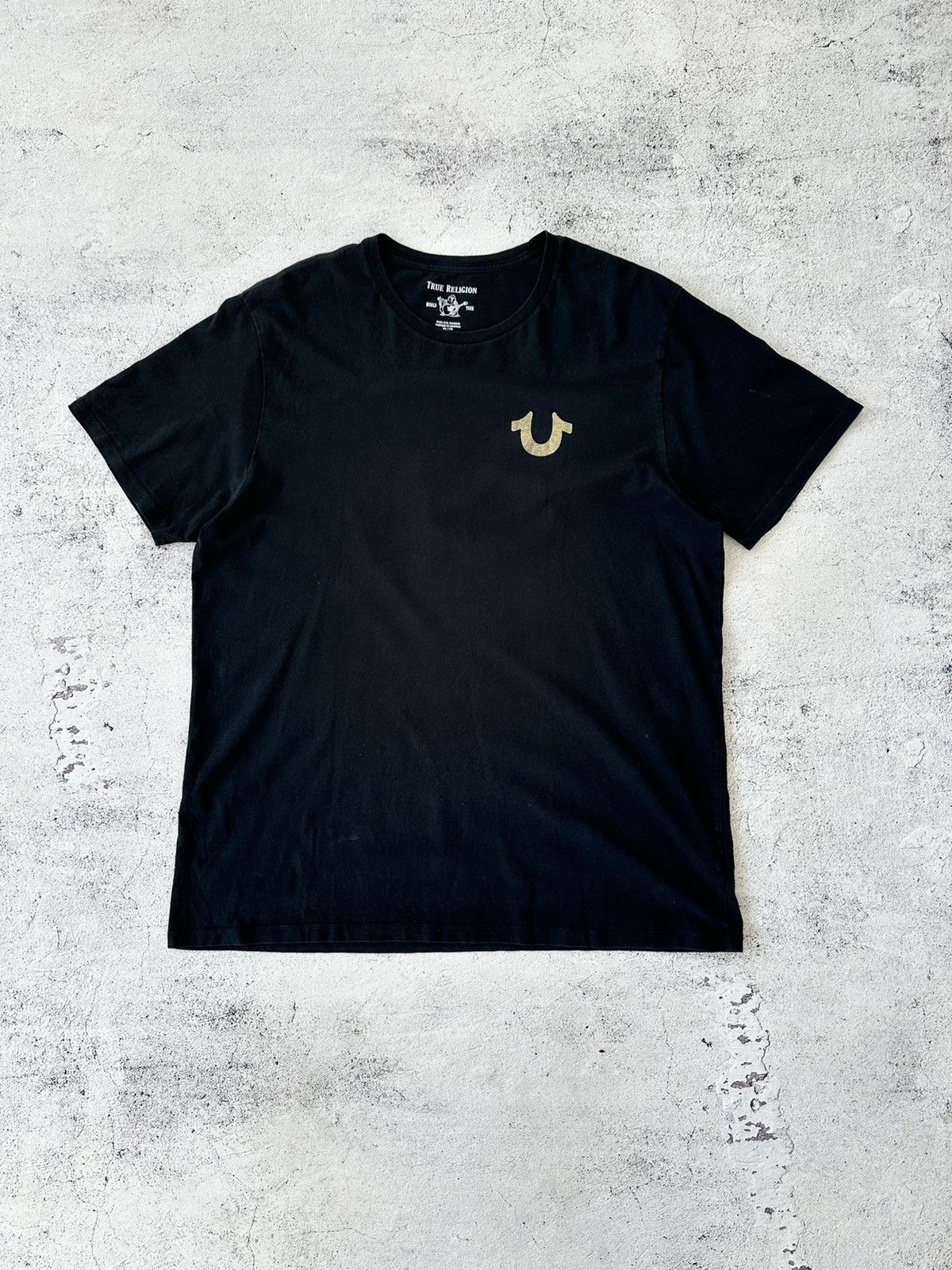 Japanese Brand × True Religion True Religion Buddha T Shirt Size US XXL / EU 58 / 5 - 7 Thumbnail