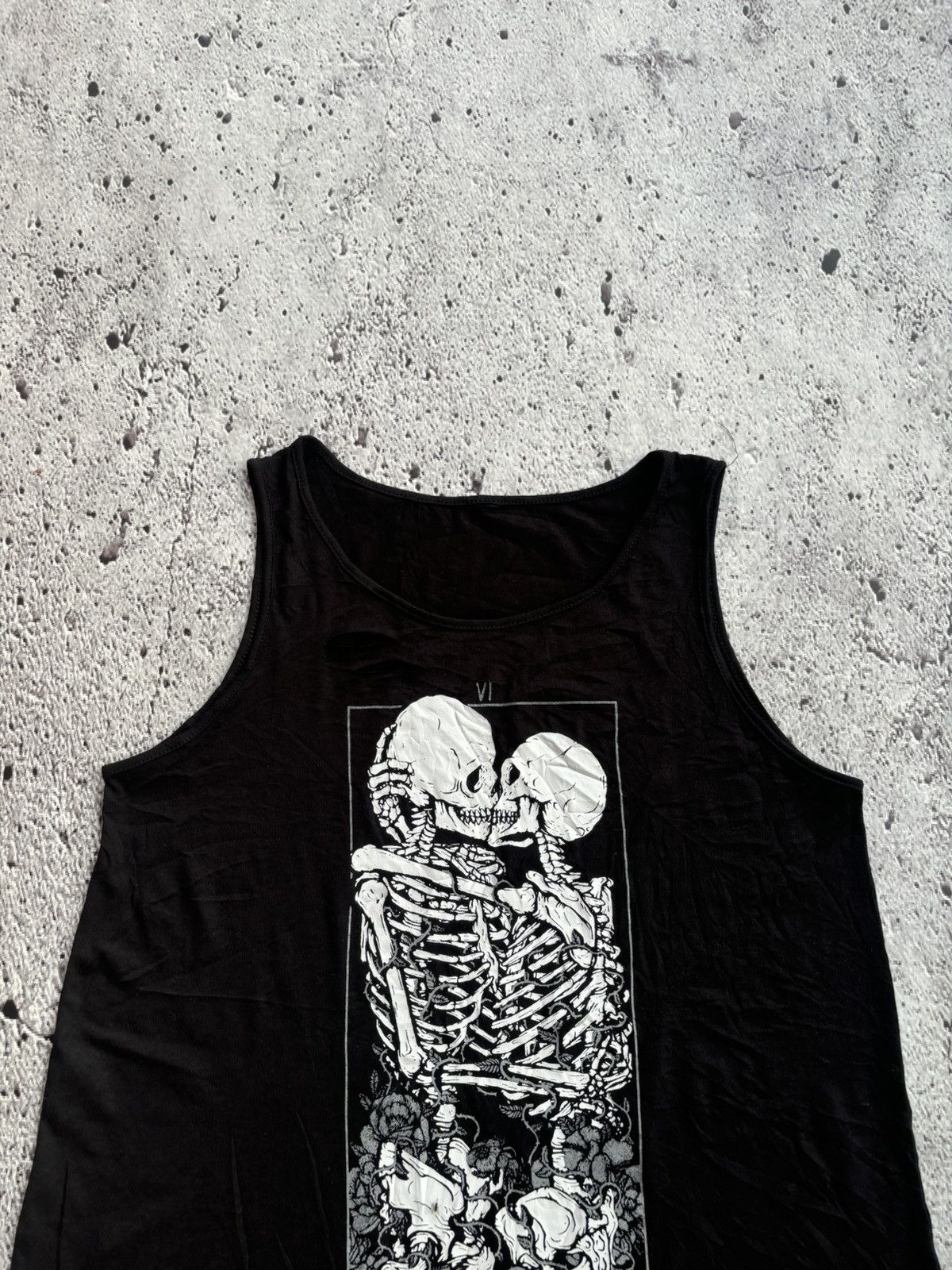 Hysteric Glamour Y2k L' Amoureux Skull punk style tank top Size US L / EU 52-54 / 3 - 2 Thumbnail