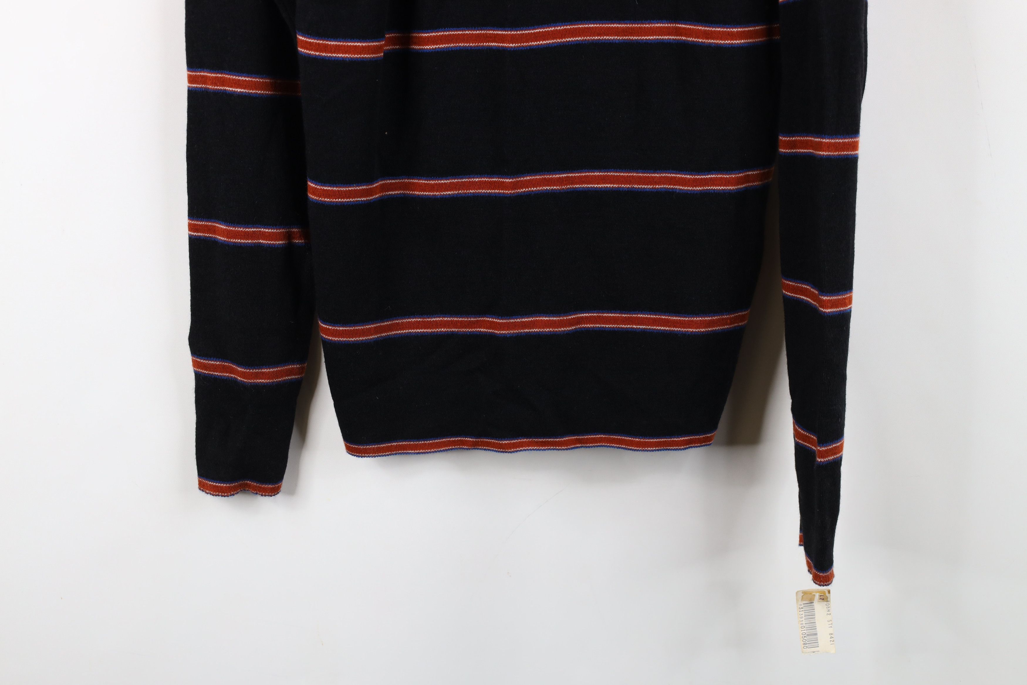 Vintage Deadstock Vintage 70s Streetwear Knit Collared Sweater Size US M / EU 48-50 / 2 - 3 Thumbnail