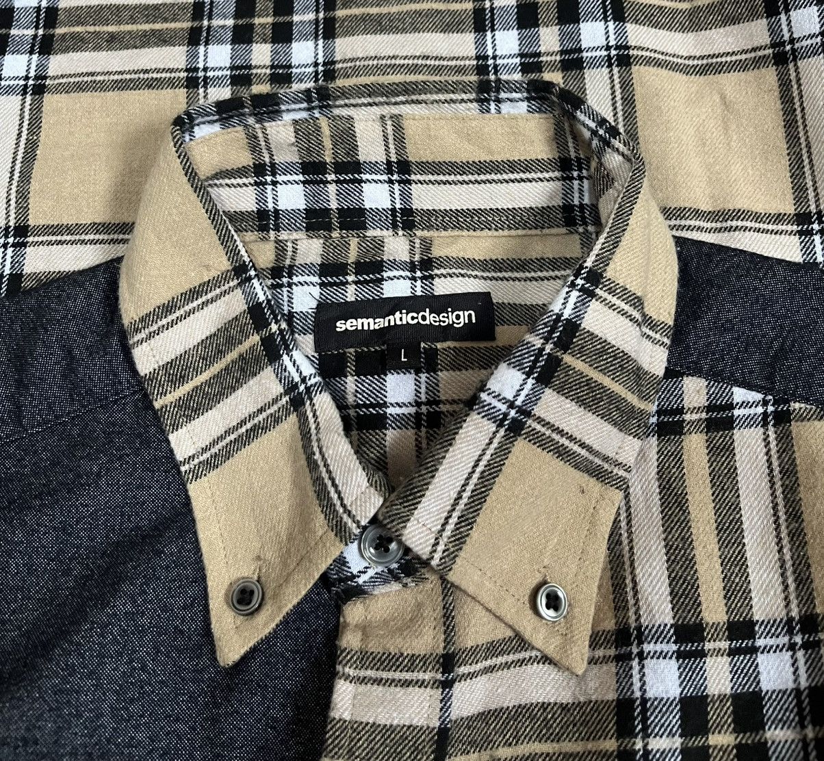 semanticdesign Semantic design hybrid burberry inspired button down shirt Size US L / EU 52-54 / 3 - 5 Thumbnail