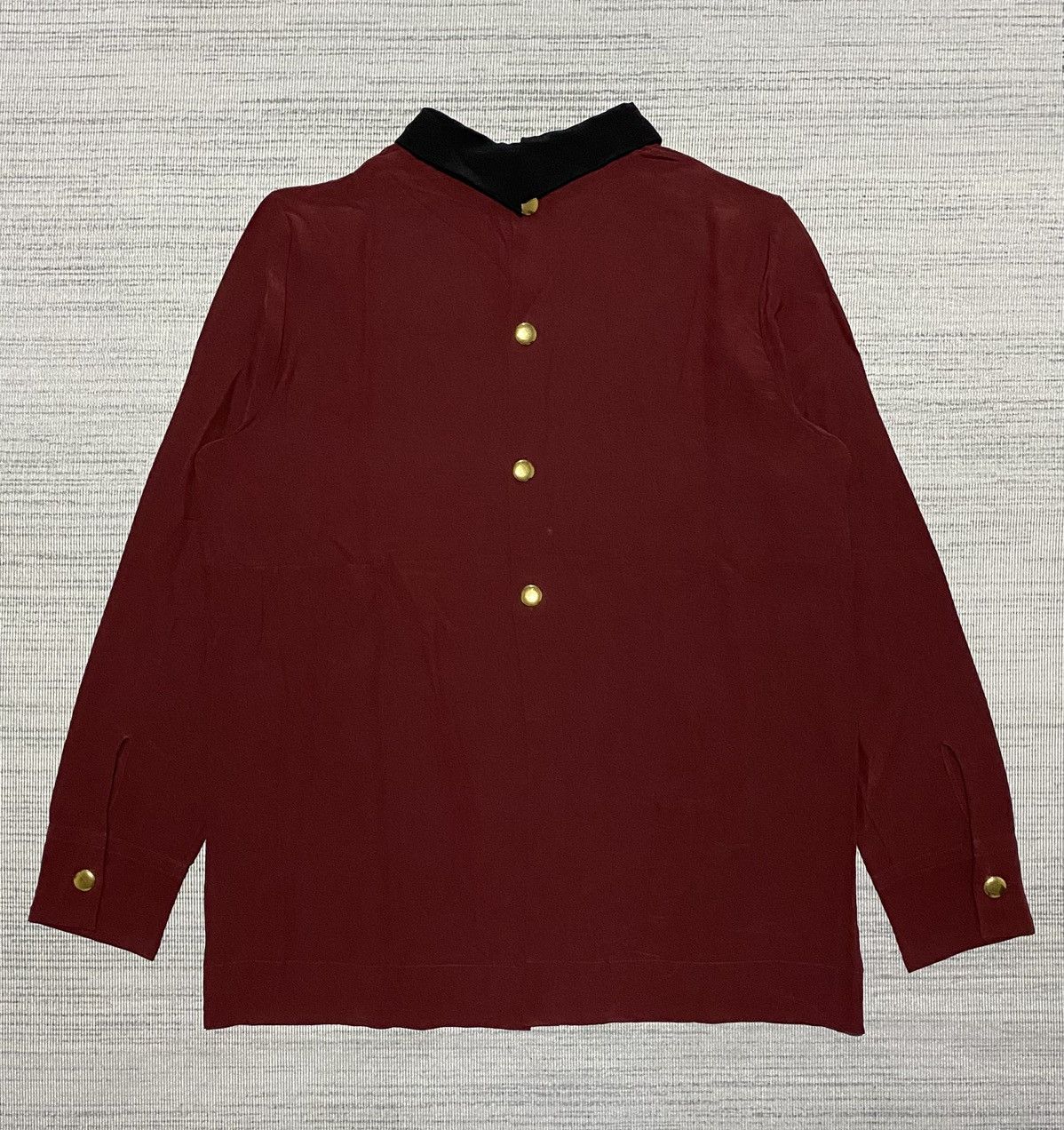 Marni Marni Long Blouses Silk Maroon Size M / US 6-8 / IT 42-44 - 2 Thumbnail