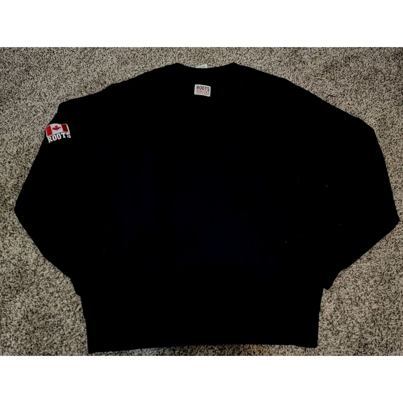 Roots VINTAGE Roots Athletics Sweatshirt Blue Crew Neck Jumper Mens XS Unisex Adults 90s Retro USA Toronto Spell Out Pullover All Seasons Long Sleeve Size US XS / EU 42 / 0 - 2 Thumbnail