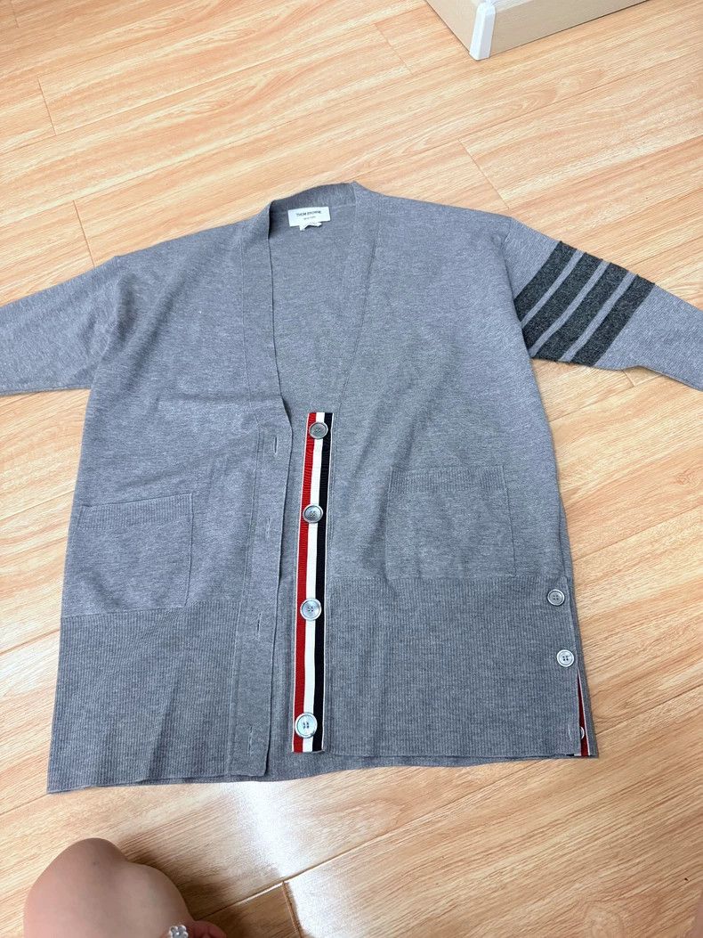Thom Browne Thom Browne Gray overcoat Size US XS / EU 42 / 0 - 1 Thumbnail