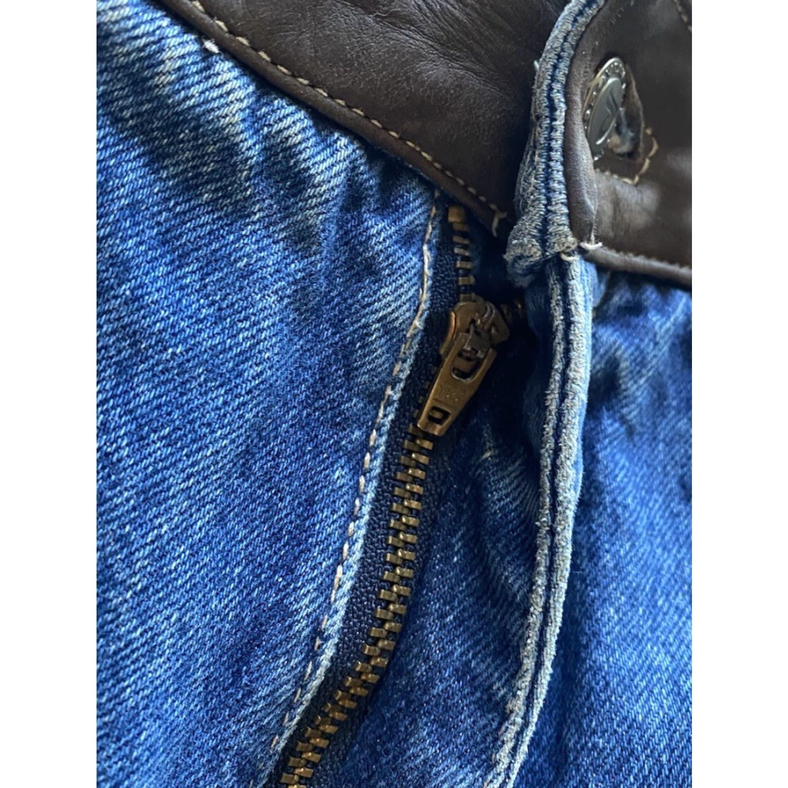 Vintage Davoucci Jeans Men Blue 34x33 Hong Kong Regular Jeans Pants 34 33 Mens Blue Hong Kong Davoucci Jeans Size US 34 / EU 50 - 7 Thumbnail