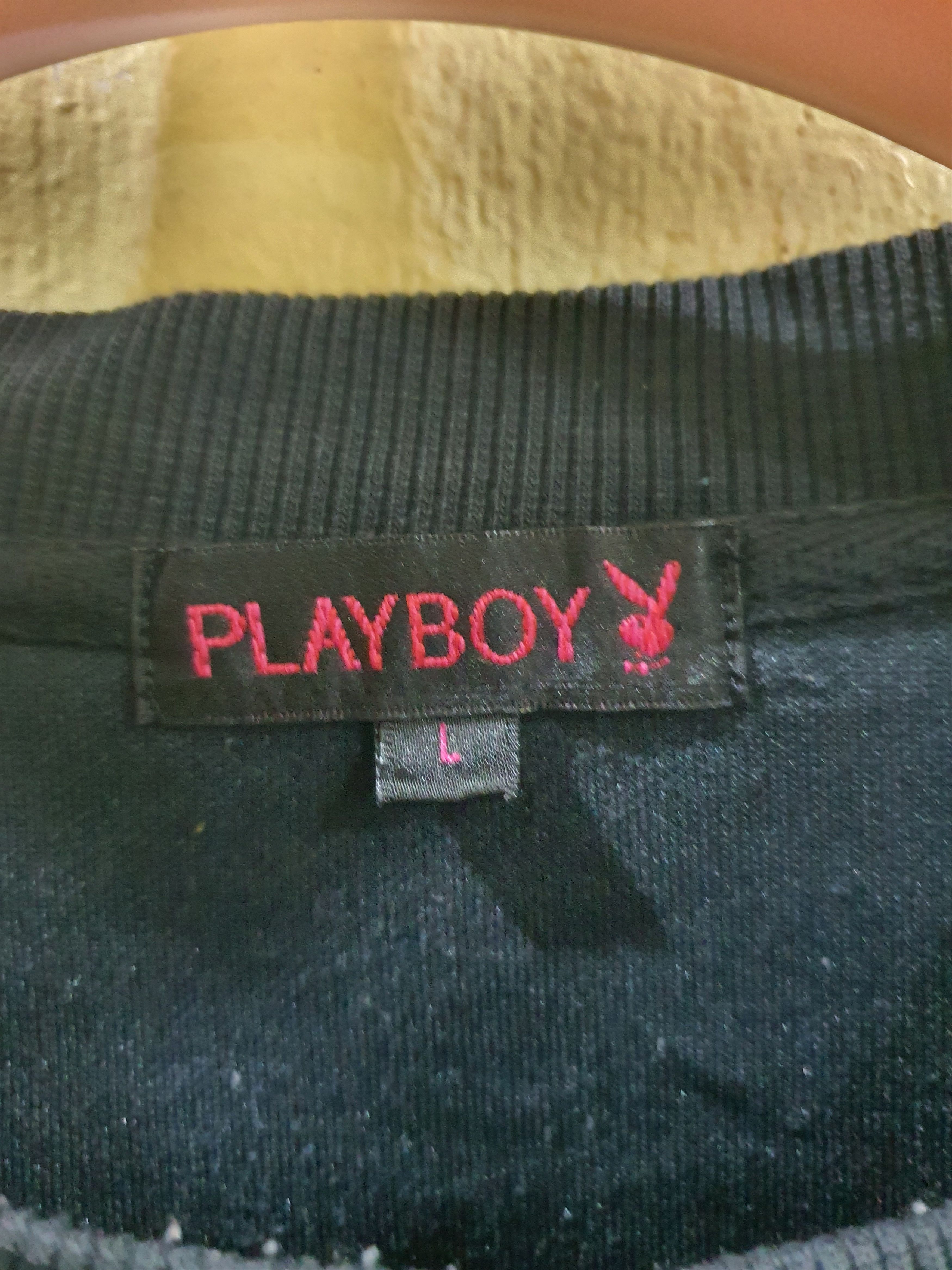 Playboy Vintage 90s Playboy big logo spellout crewneck sweatshirt Size US L / EU 52-54 / 3 - 5 Thumbnail