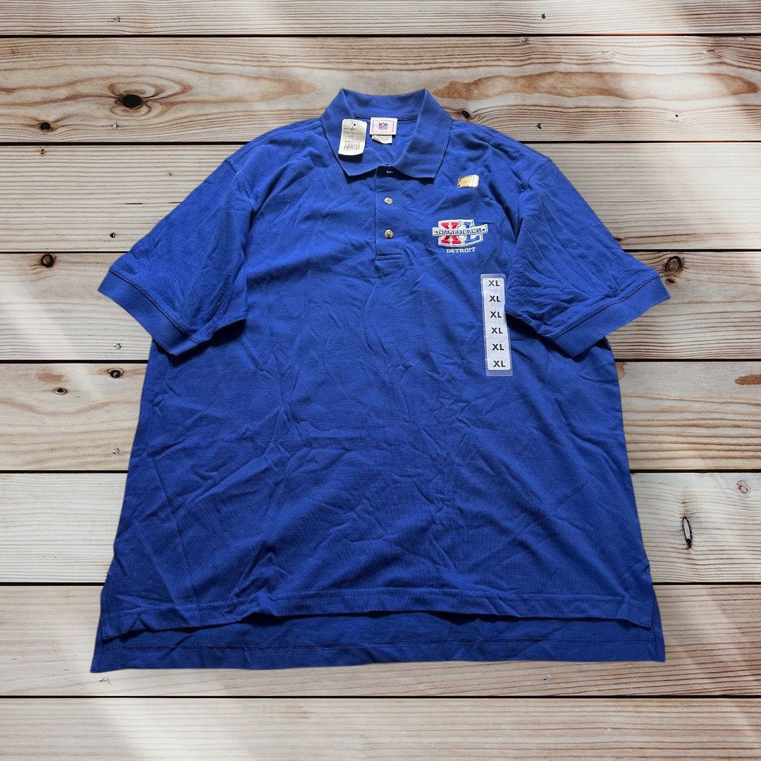 NFL Vintage NFL Super Bowl XL Shirt Men’s XL Blue Y2K New Size US XL / EU 56 / 4 - 1 Thumbnail