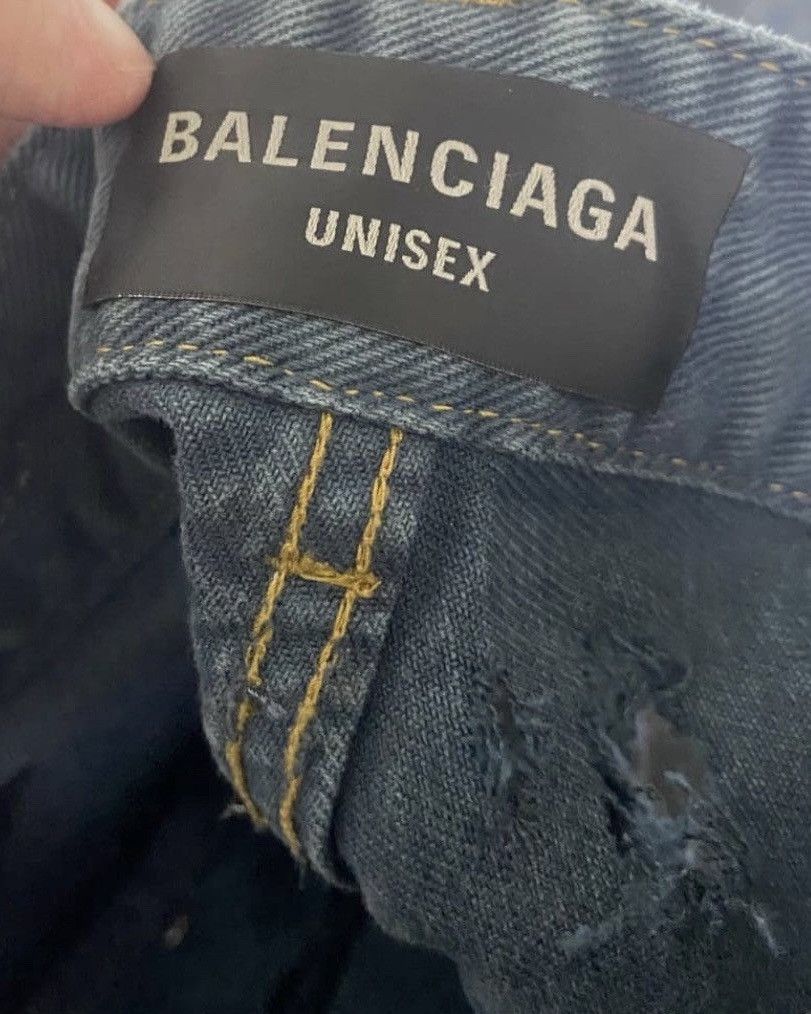 Balenciaga Balenciaga Super Destroyed Jeans Size US 31 - 13 Thumbnail