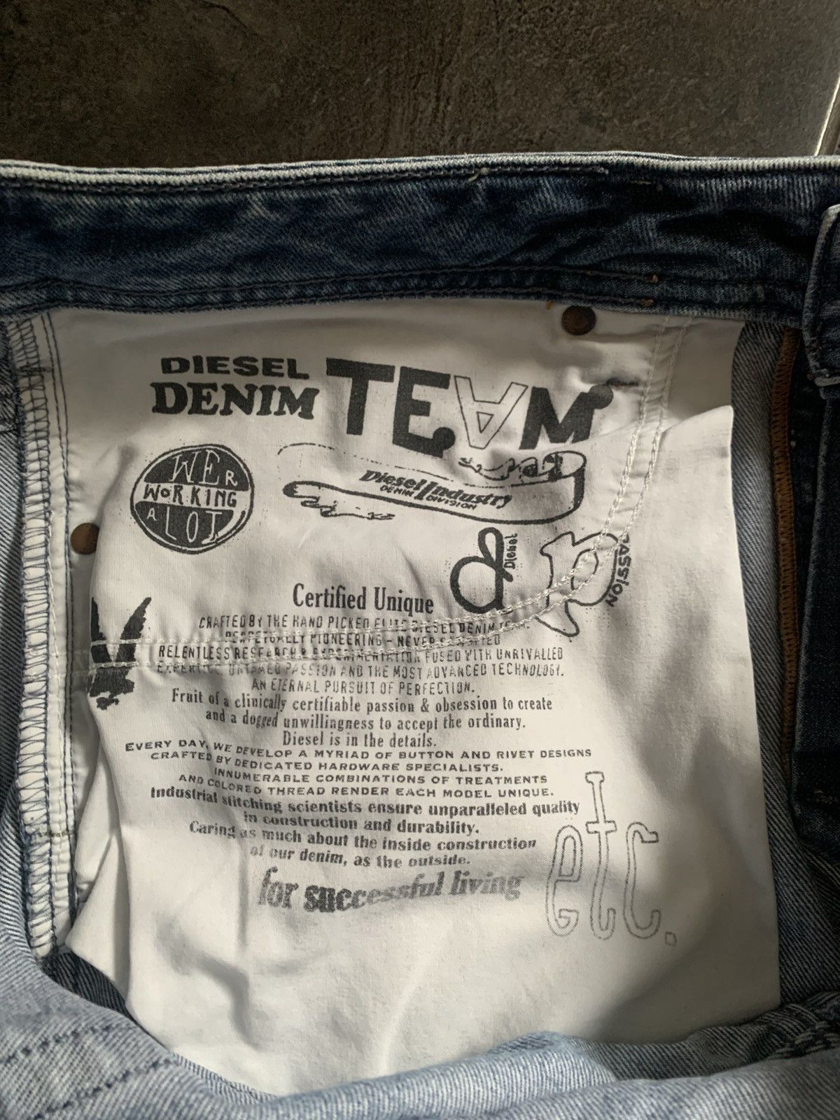 Diesel Crazy Flared Diesel Jeans Of six Was Nine japanese style Size US 32 / EU 48 - 16 Thumbnail