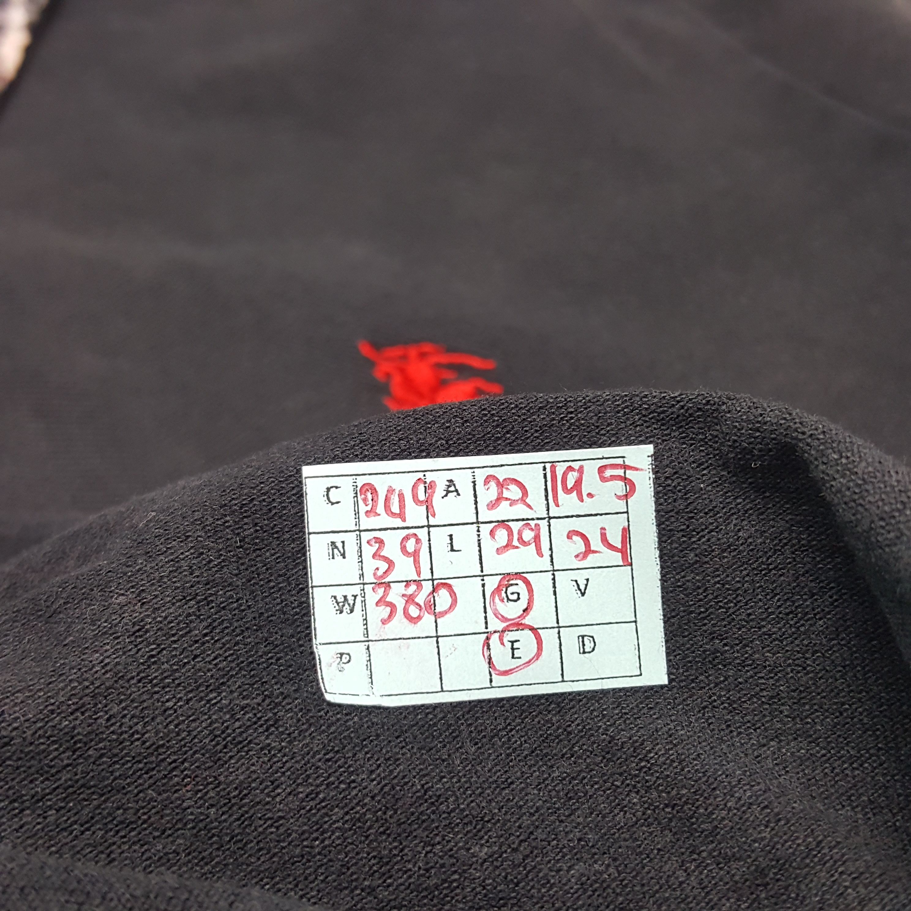Burberry × Vintage Vintage Burberry London Nova Check Long Sleeve Polos Size US L / EU 52-54 / 3 - 8 Thumbnail