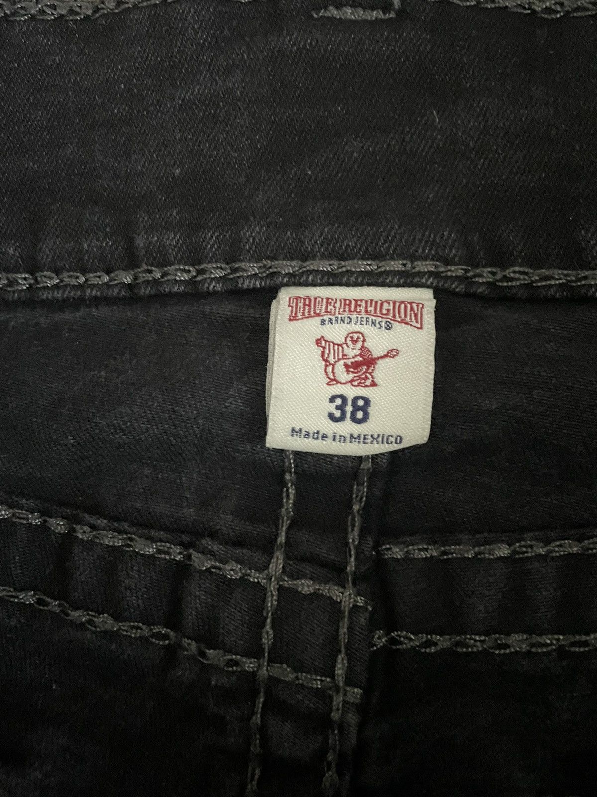 True Religion True Religion Ricky Big T Straight Leg Jeans Size US 38 / EU 54 - 5 Thumbnail