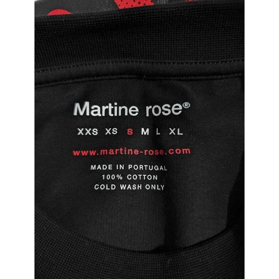 Martine Rose o1rshd1 Oversize Short Sleeve T-Shirt in Black Size US S / EU 44-46 / 1 - 17 Thumbnail