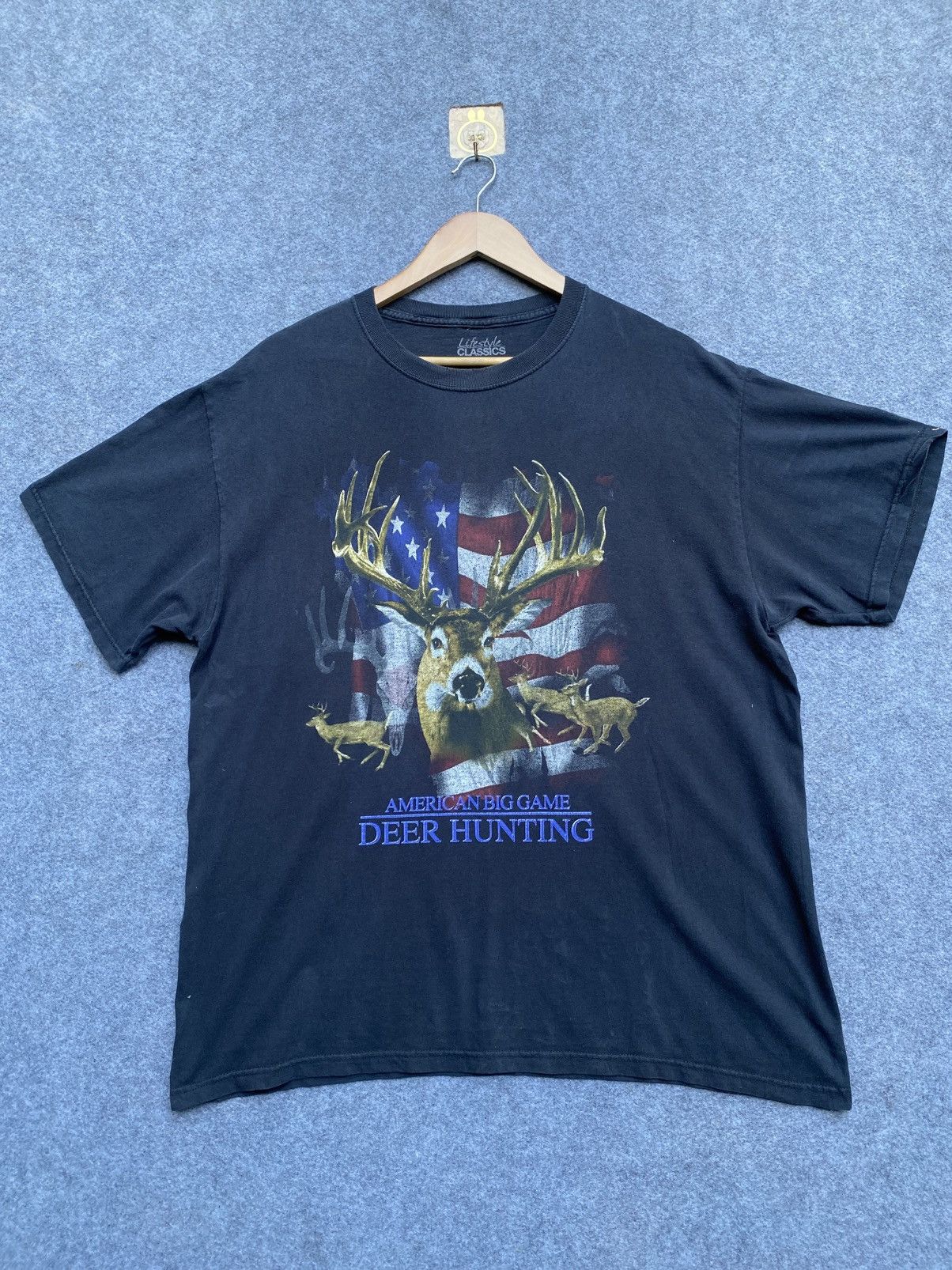 Japanese Brand × Vintage America big game deer hunting tee Size US L / EU 52-54 / 3 - 1 Thumbnail
