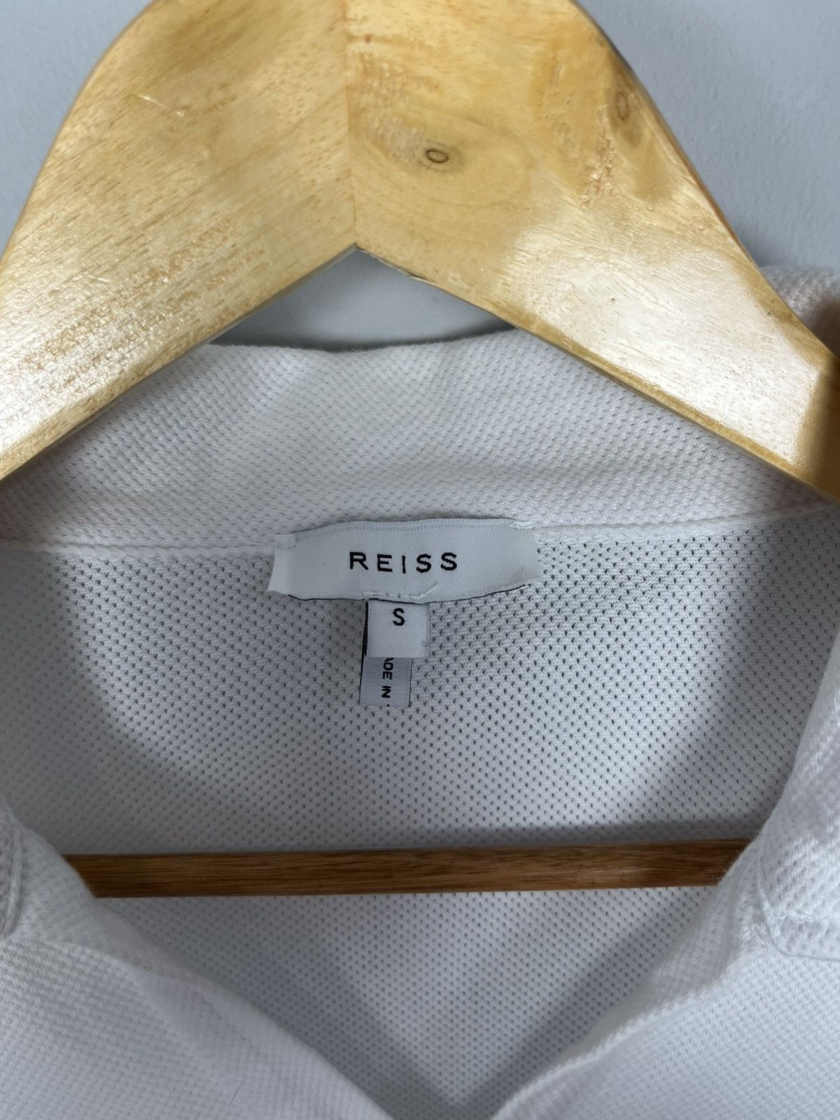 Reiss Reiss Owen Airtech Open Collar Luxury Polo Tee Shirt Size US S / EU 44-46 / 1 - 9 Thumbnail