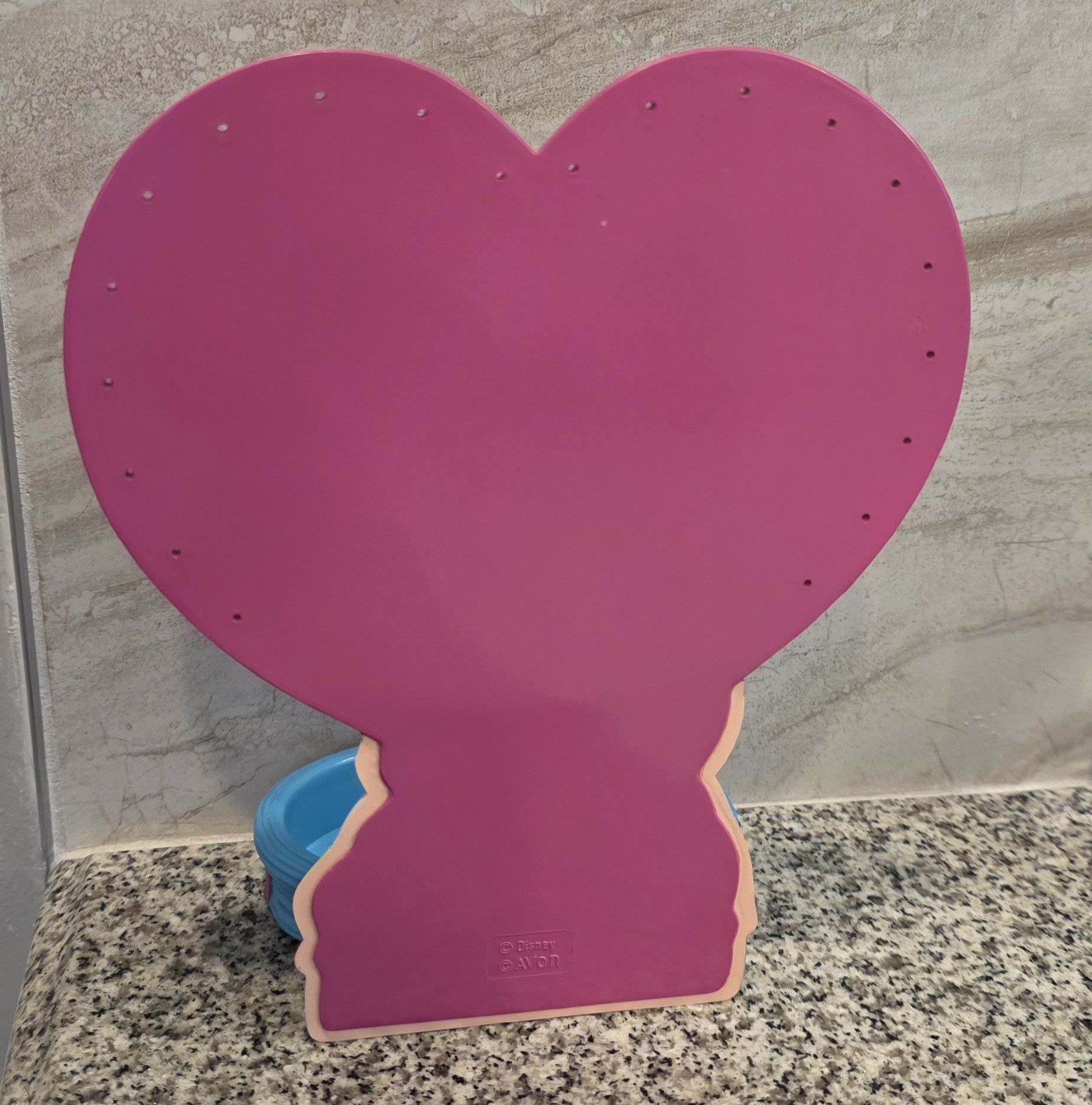 Disney Vintage Disney Avon Minnie Mouse Heart Earring Holder Size ONE SIZE - 2 Thumbnail