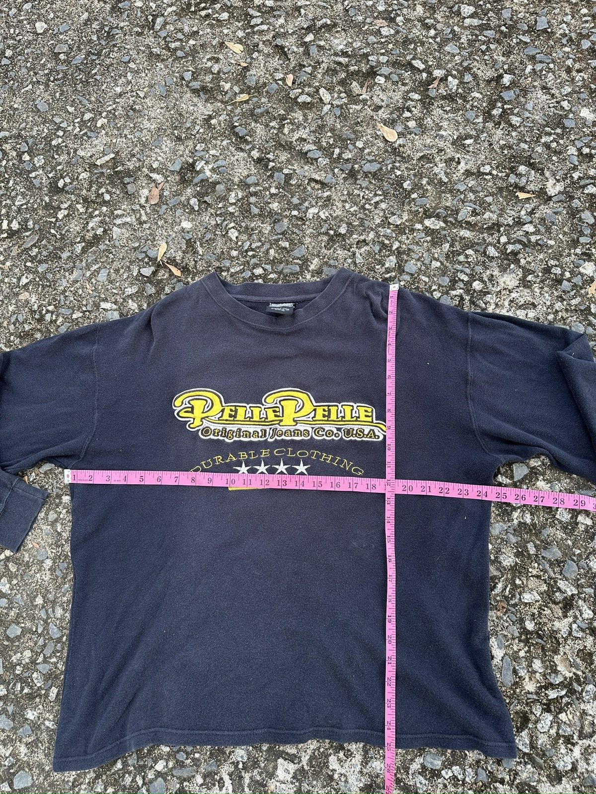 Pelle Pelle Faded Tee LongSleeve Pelle Pelle . Size US L / EU 52-54 / 3 - 4 Thumbnail