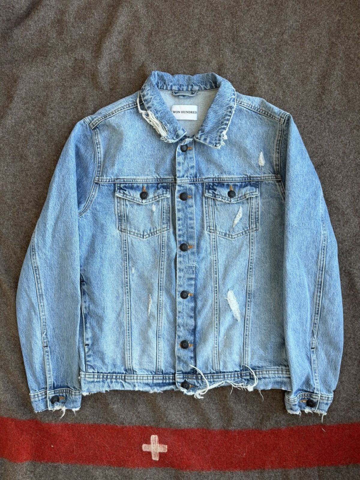 Won Hundred Won Hundred Denim Jacket Size US M / EU 48-50 / 2 - 1 Thumbnail