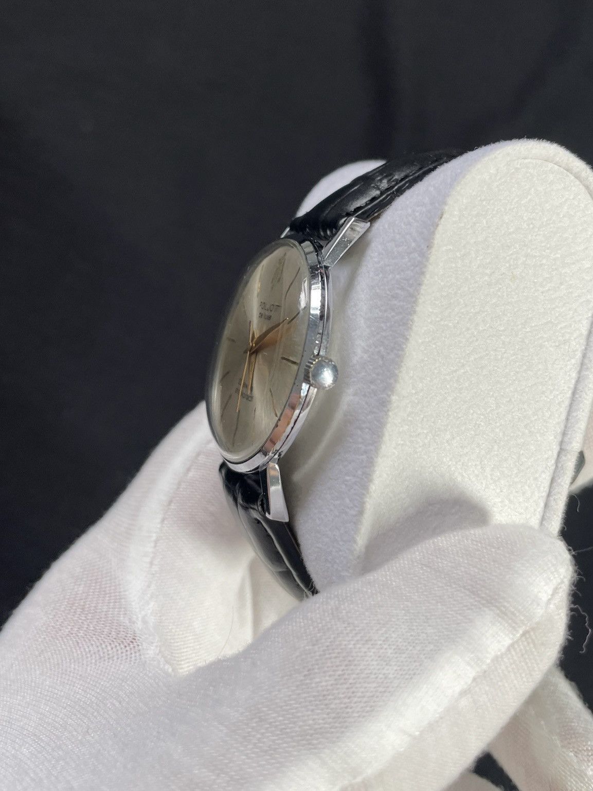 Vintage Vintage Watch Poljot De Luxe Mechanical Authentic 1980s Size ONE SIZE - 7 Thumbnail