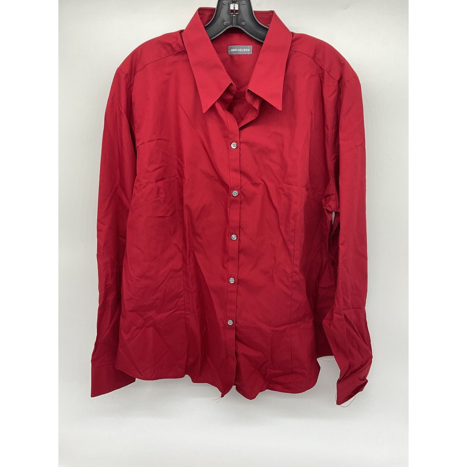 Van Heusen Van Heusen Women’s Button Up Dress Shirt - Size 16-18/XL Size XXL / US 16-18 / IT 52-54 - 1 Thumbnail
