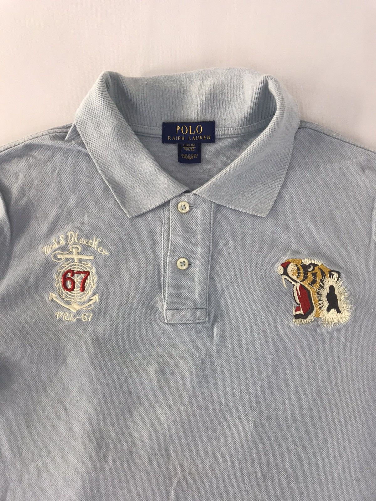 Polo Ralph Lauren Polo By Ralph Lauren 722nd Air Basewing Airborne Polo Tee Size US S / EU 44-46 / 1 - 4 Thumbnail