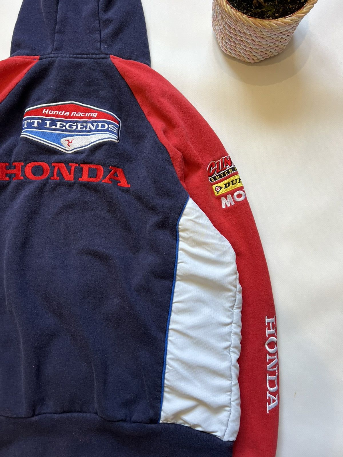 Honda Honda Racing Zip Hoodie Rare Mens TT Legends Size US S / EU 44-46 / 1 - 6 Thumbnail