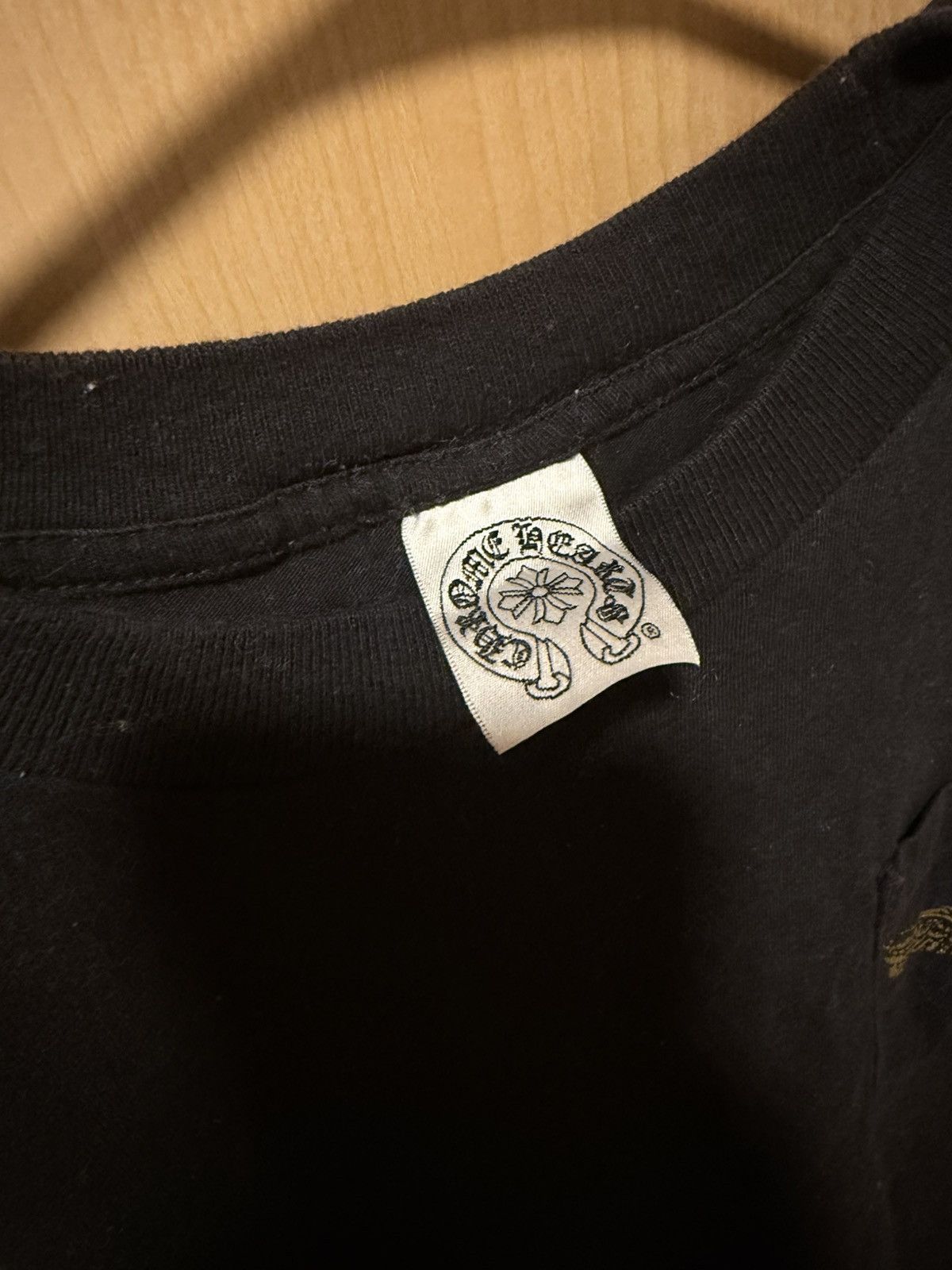 Chrome Hearts Chrome Hearts Vintage Foti Gold Skull Print Tshirt Black Size US M / EU 48-50 / 2 - 5 Thumbnail