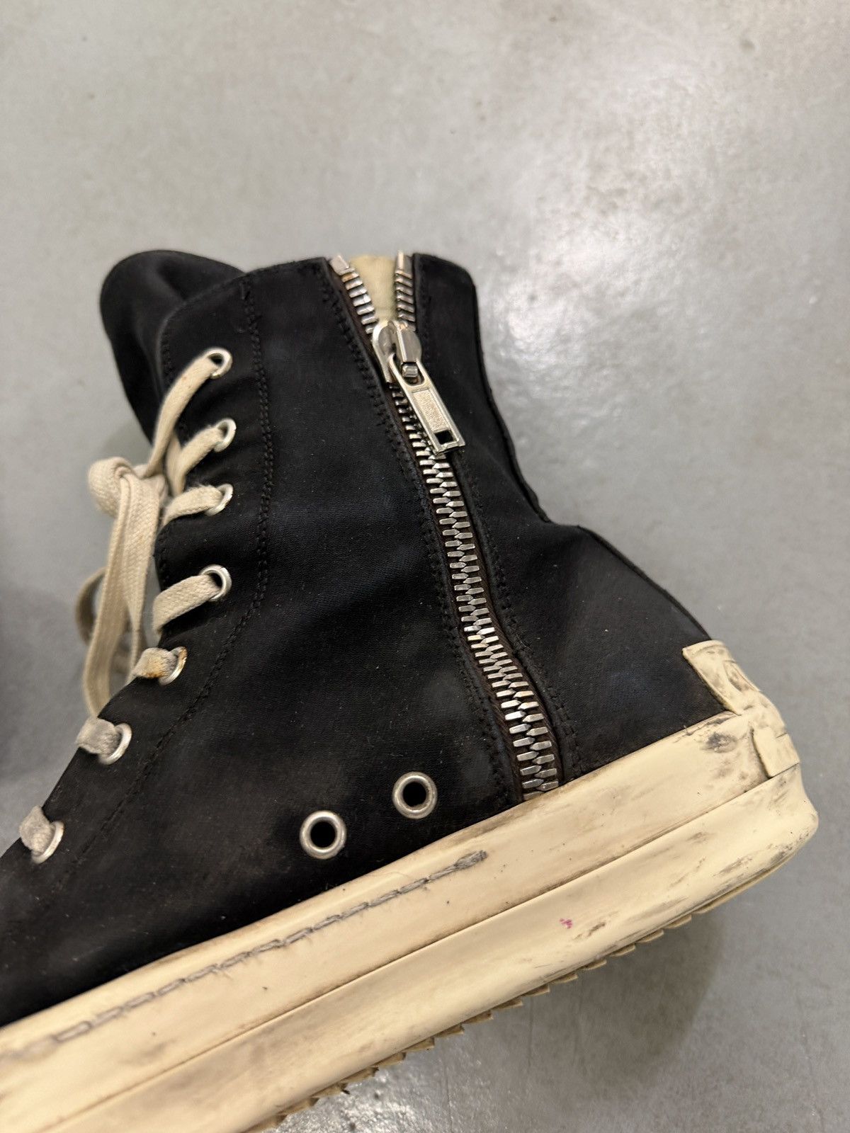 Rick Owens Drkshdw Rick Owens Drkshdw Ramones High Sneakers Size US 9 / EU 42 - 15 Thumbnail