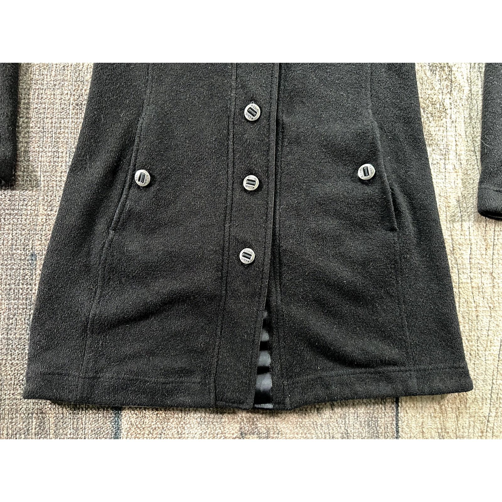 Kuhl Kuhl Savina Fleece Button Sweater Jacket Women's Small Black Size S / US 4 / IT 40 - 3 Thumbnail